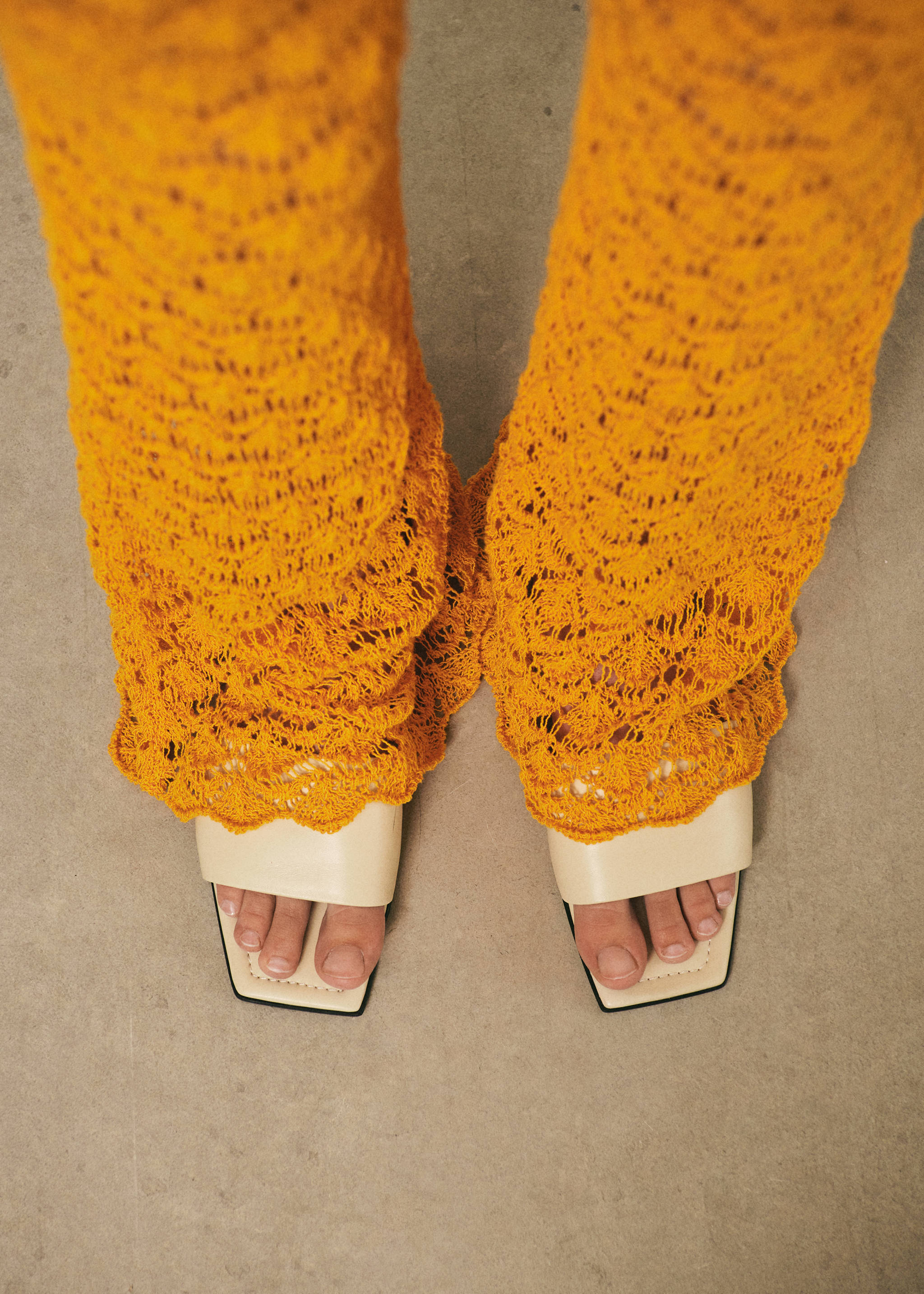 Sandàlies pell tira - Pla general