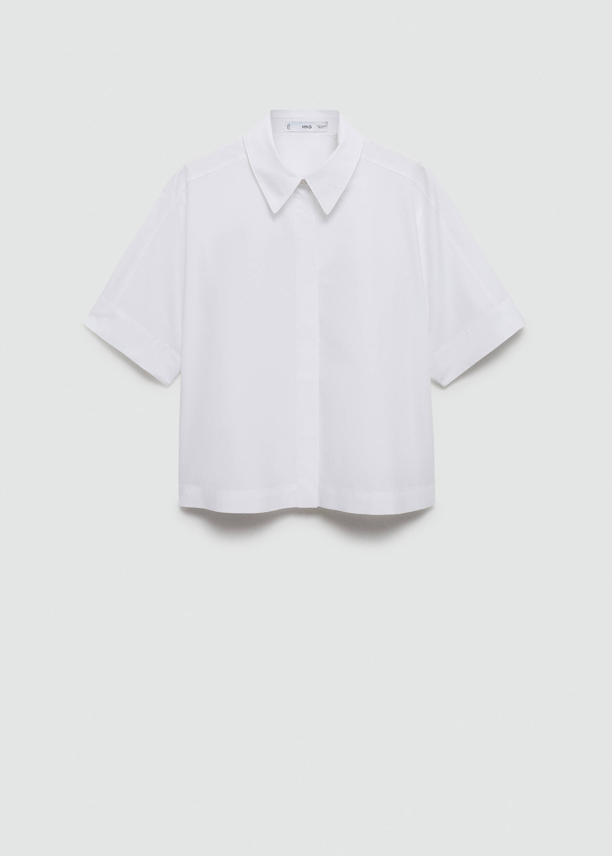 Chemise coton manches courtes - Article sans modèle