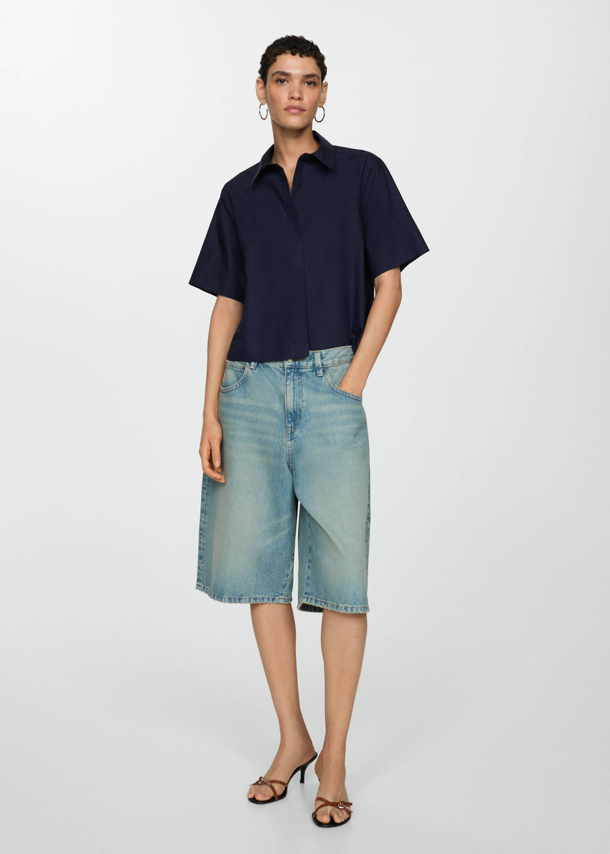 Chemise coton manches courtes - Détail de l'article 2