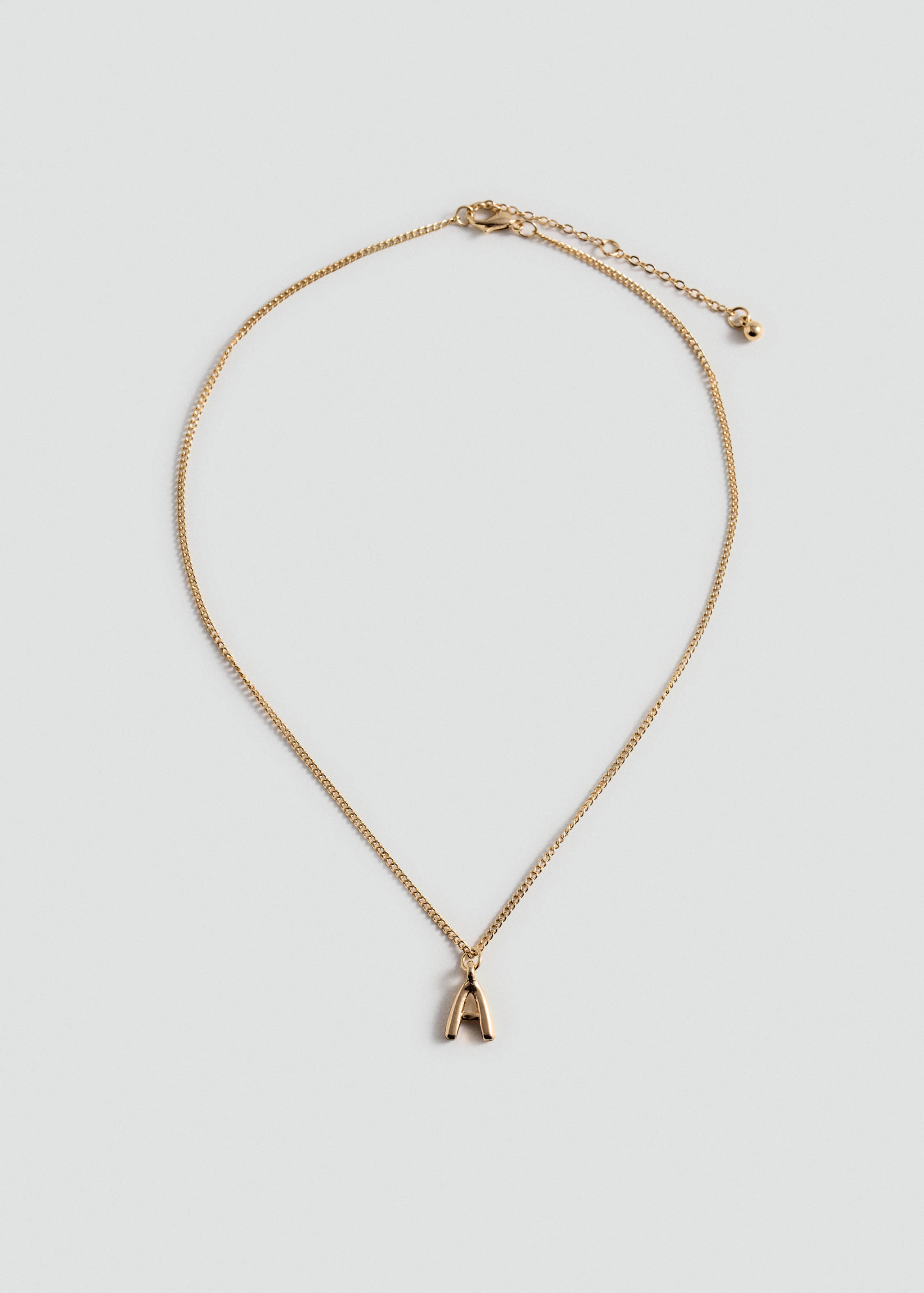 Collier pendentif lettre - Article sans modèle
