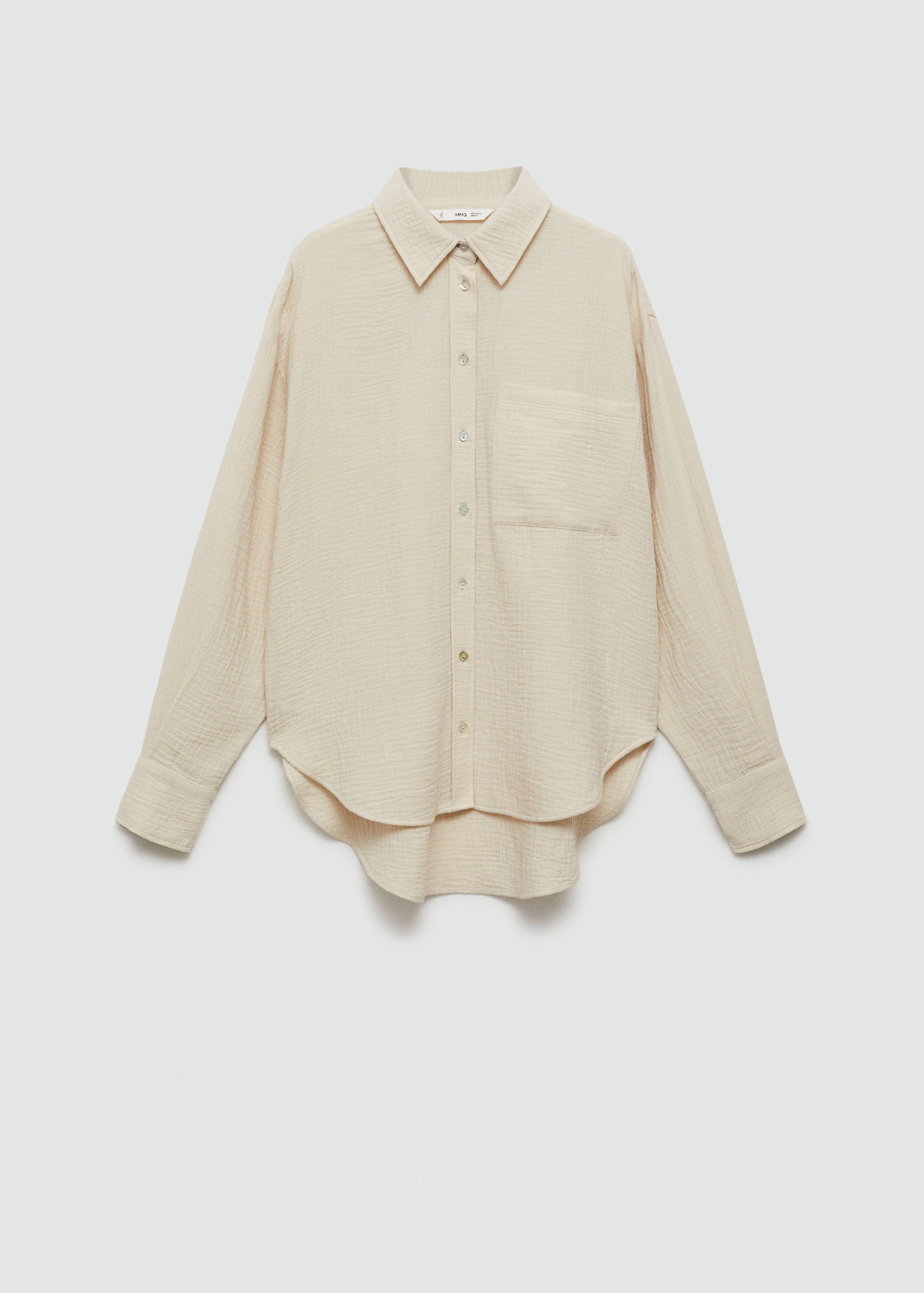 Camisa algodón bolsillo - Artículo sin modelo