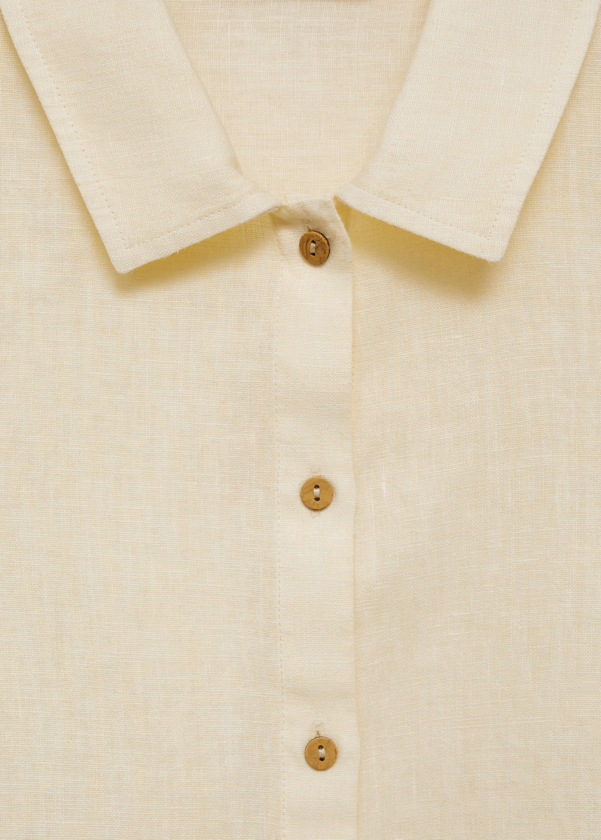 Chemise lin manches courtes - Détail de l'article 8