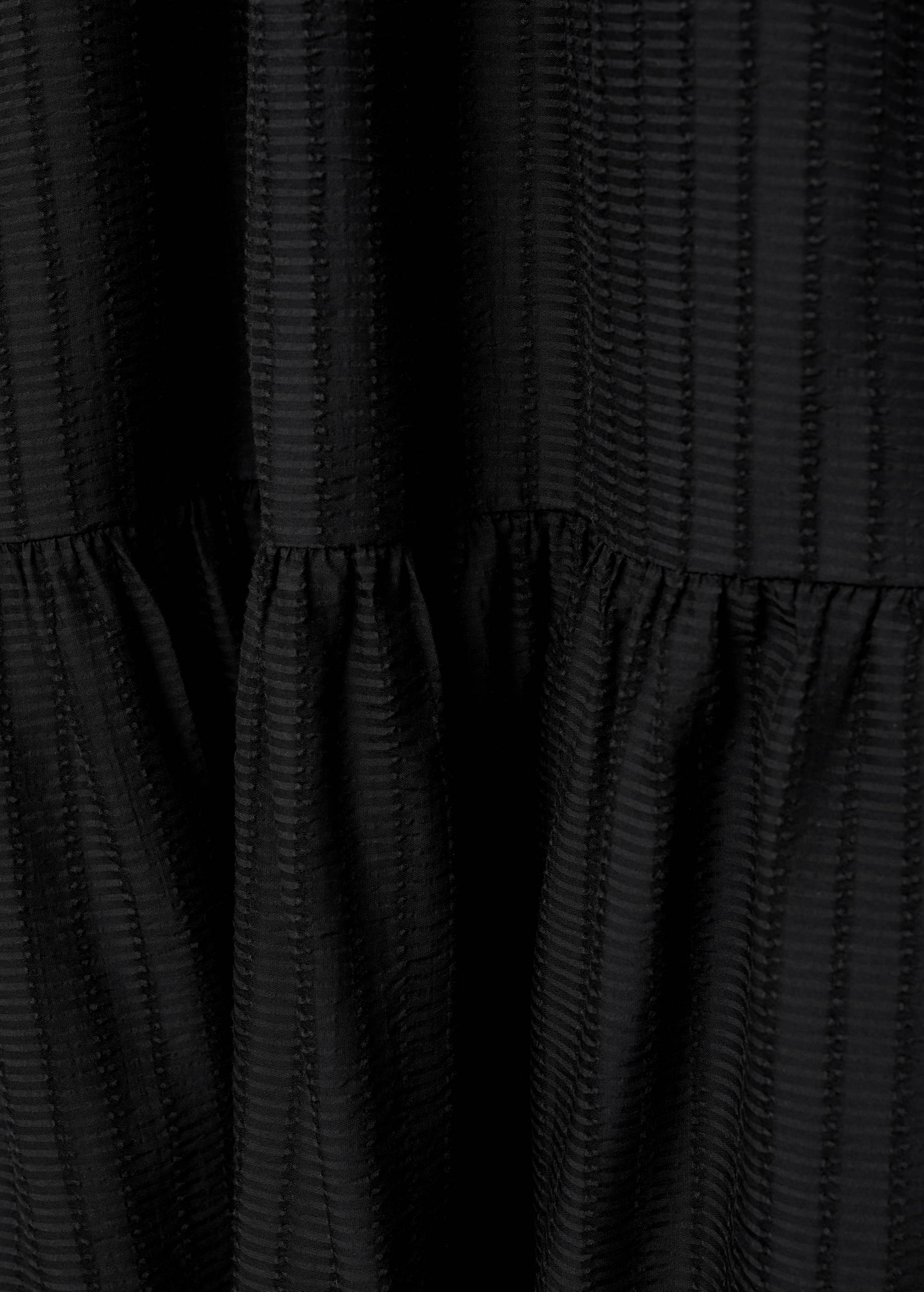 Robe texturée volants - Détail de l'article 0