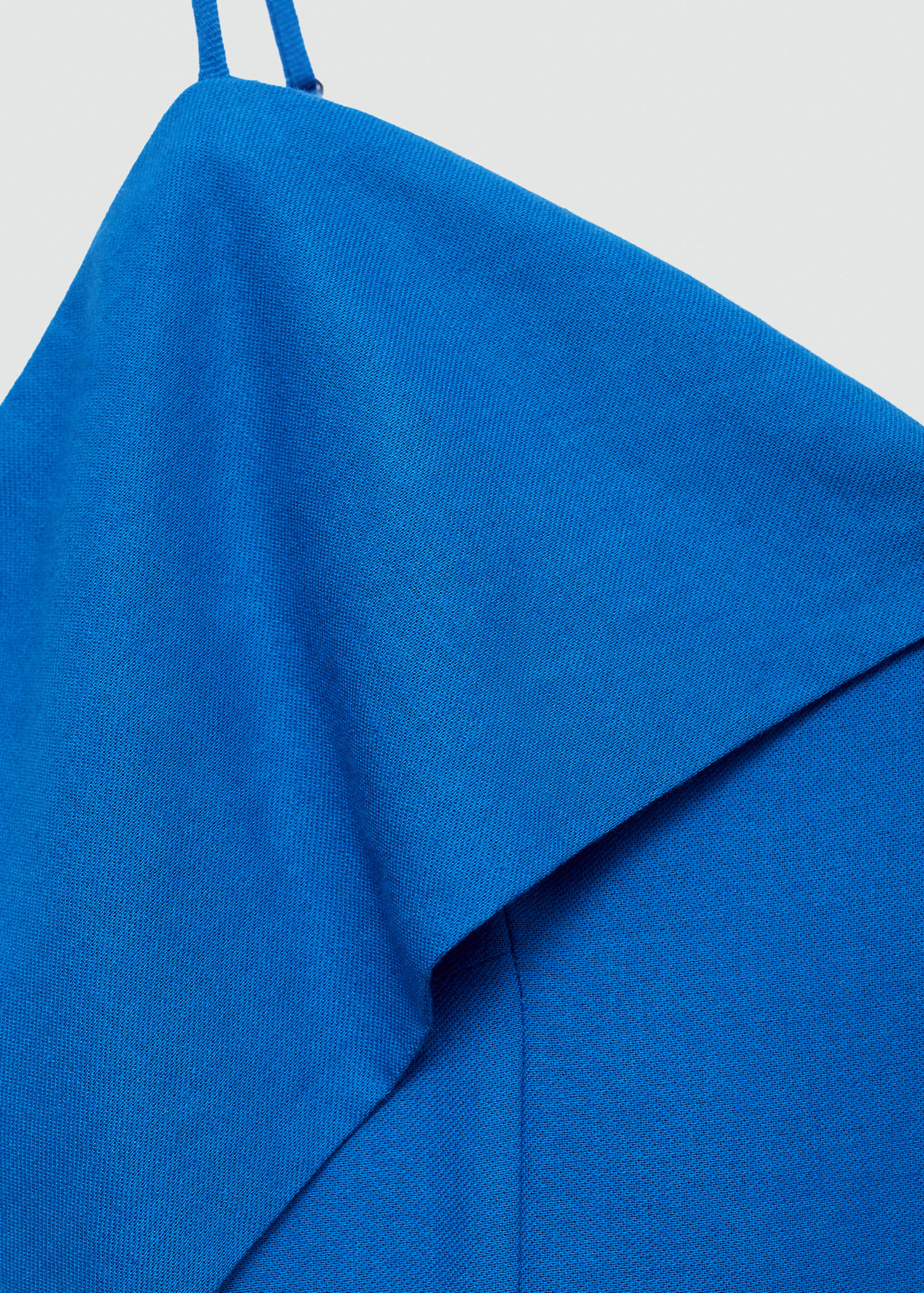 Embroidered dress with turn-down neckline - Details of the article 8