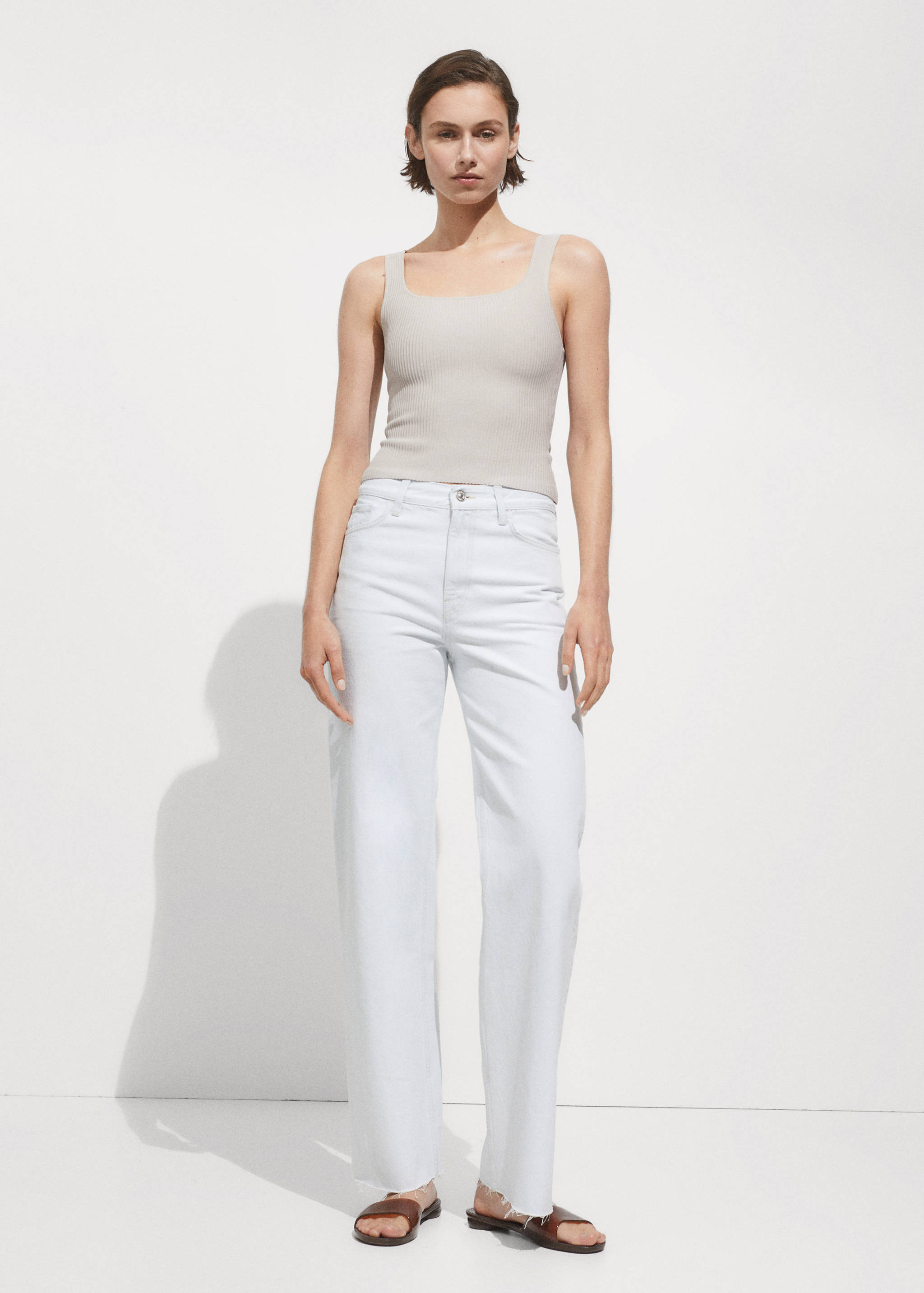 Triko ribana bluz - Genel plan