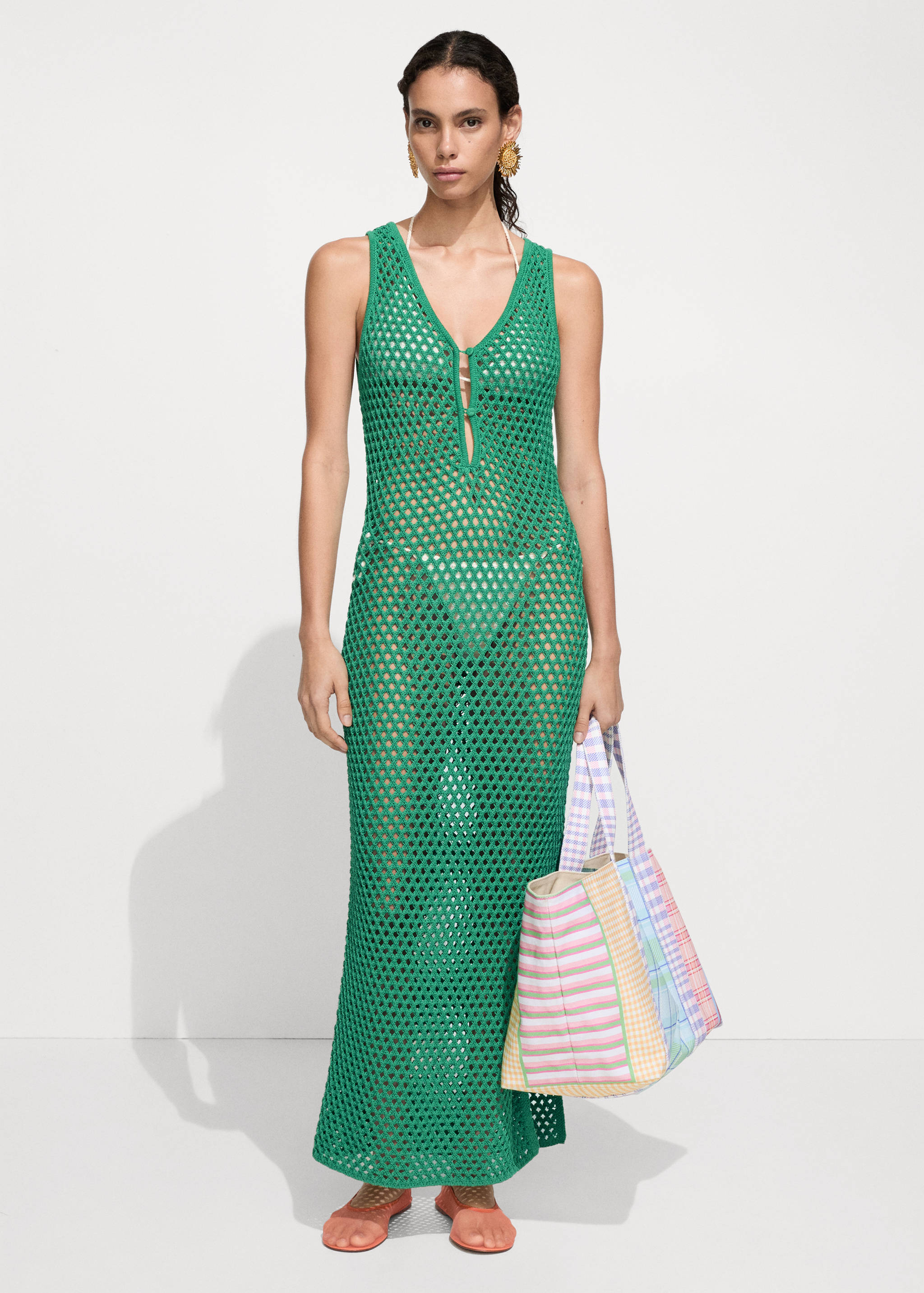 Vestito crochet bottoni - Piano generale