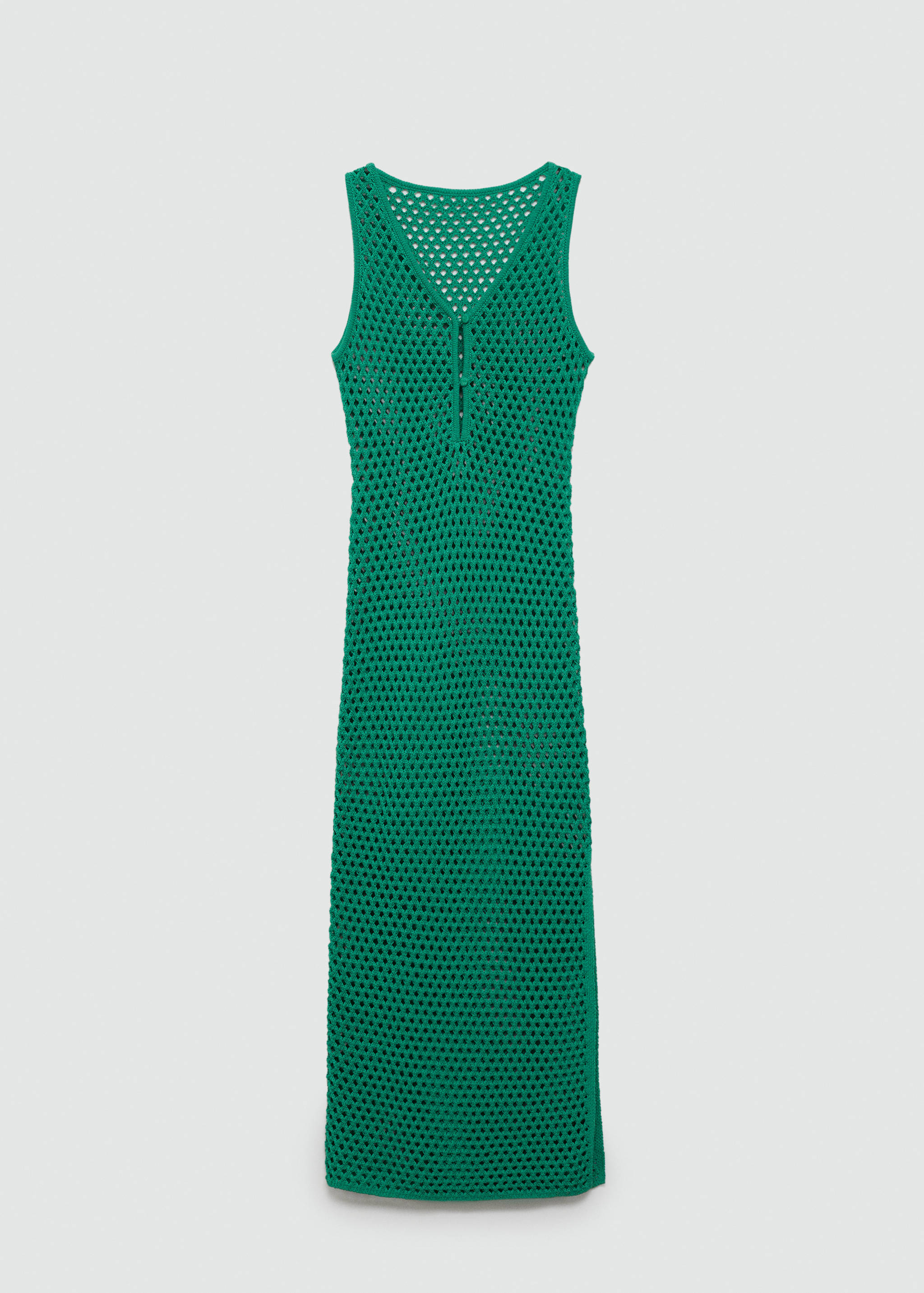 Button crochet dress - Article without model