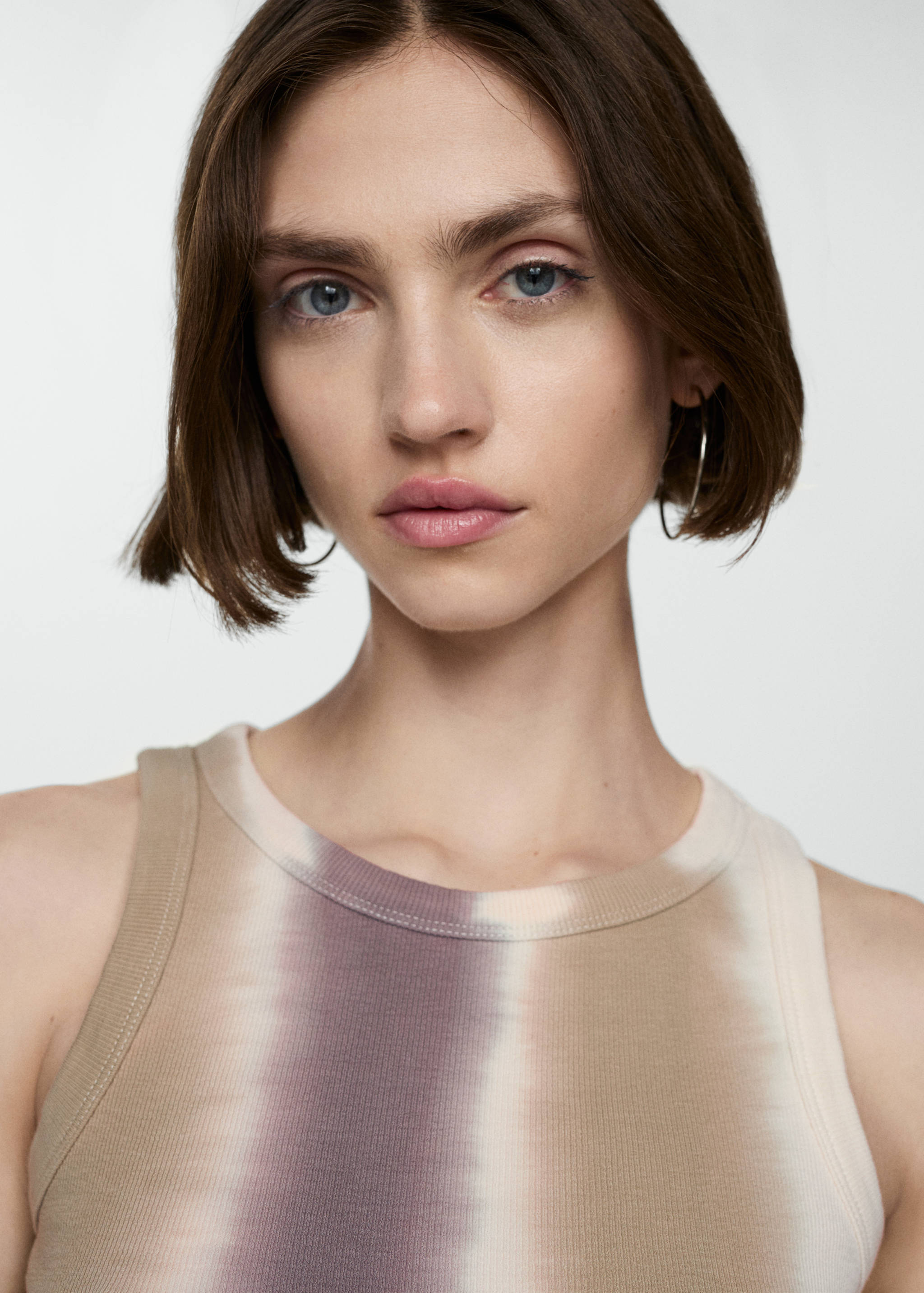 Top canalé tie-dye - Detalle del artículo 1