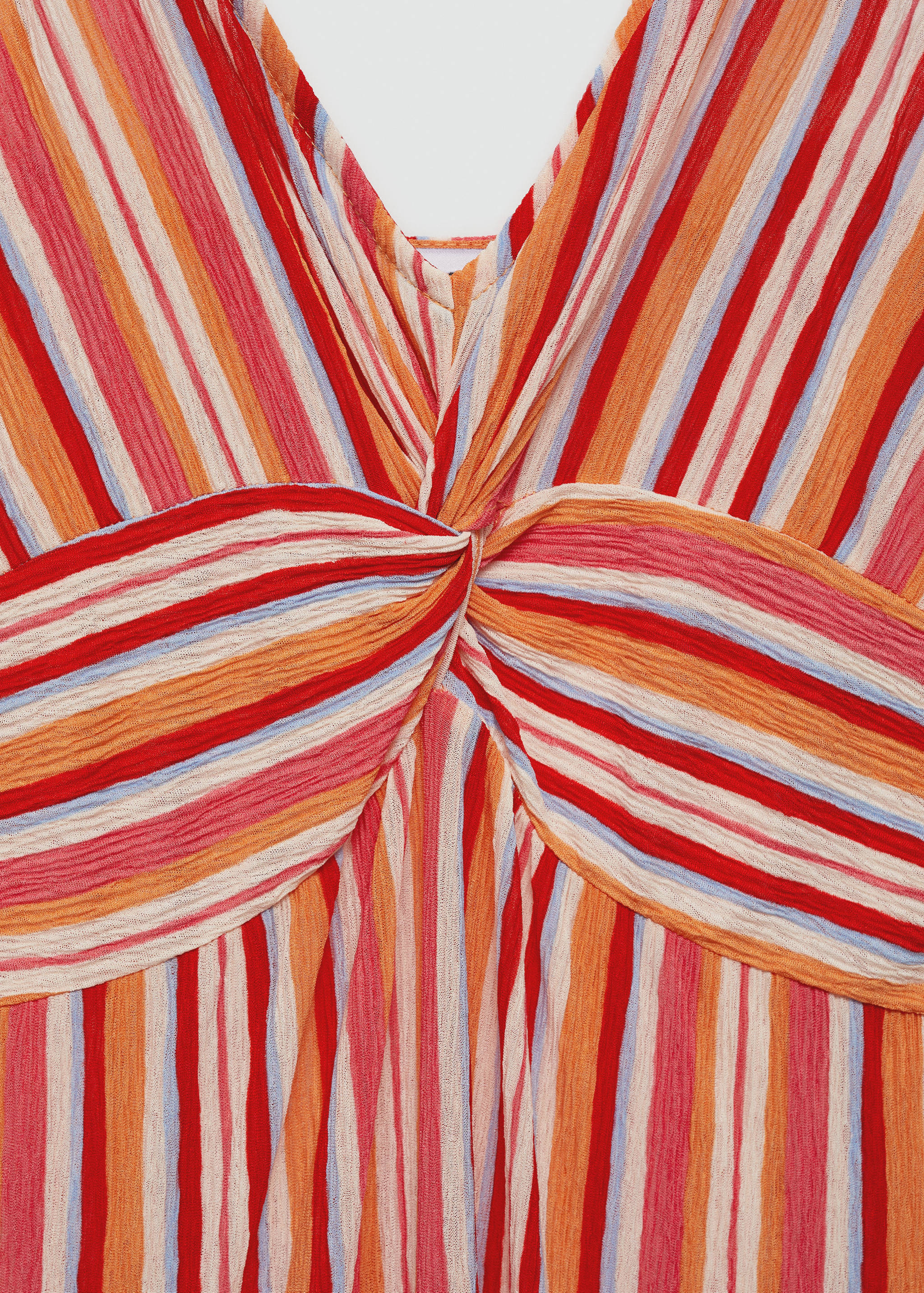 Stripped print dress - Details of the article 8