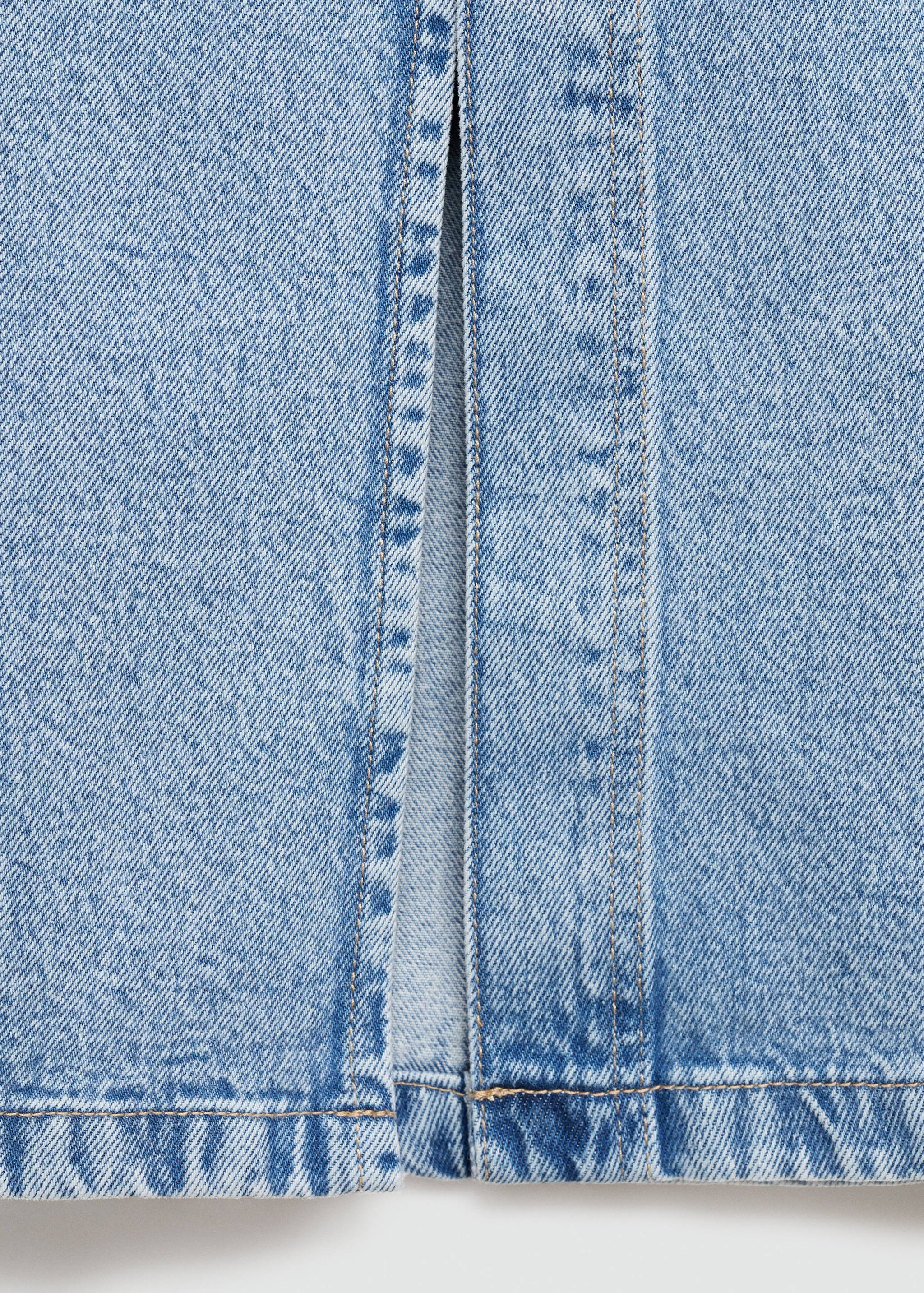 Jupe jean fendue - Détail de l'article 8