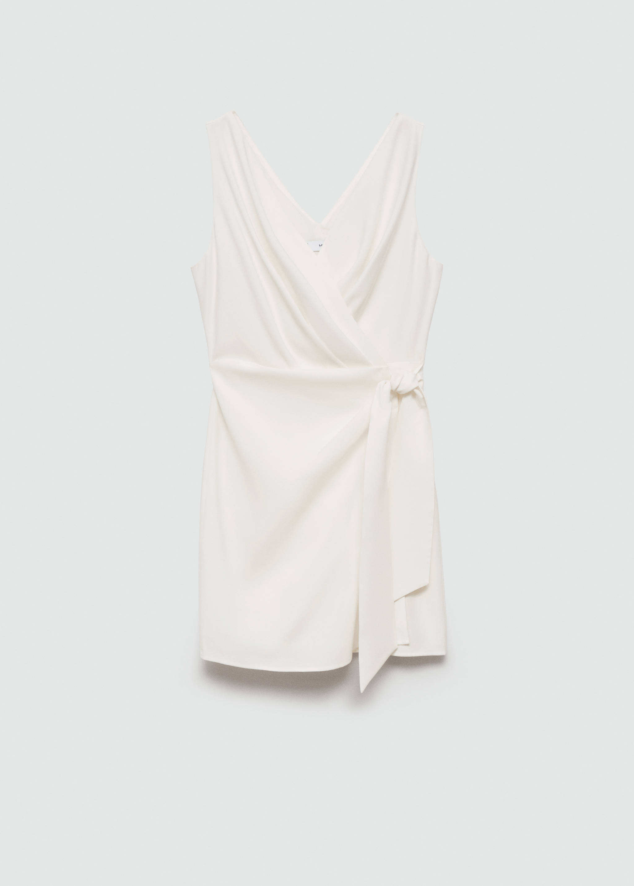 Vestido cruzado lazo - Artículo sin modelo