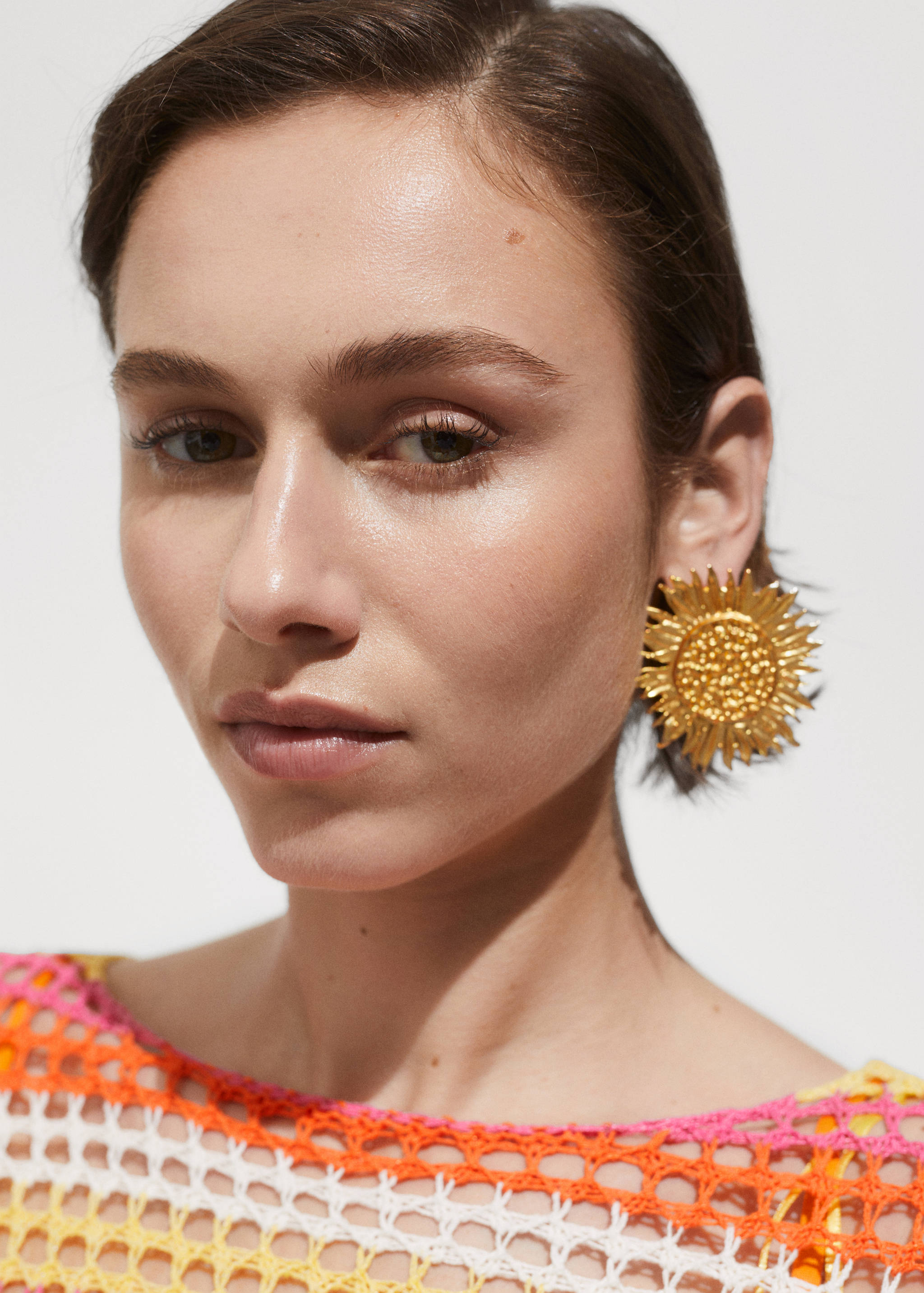 Pull-over crochet combiné - Détail de l'article 1