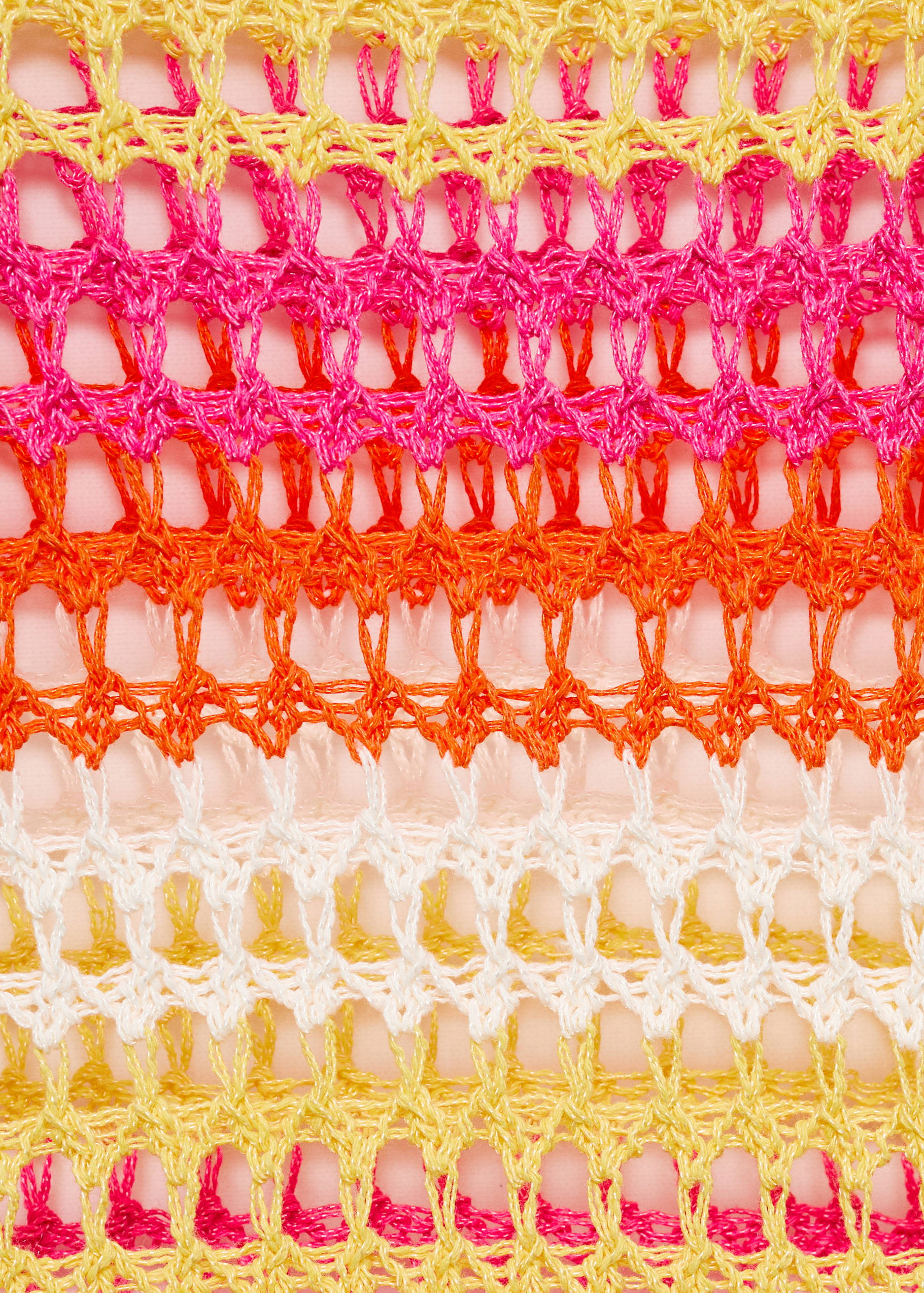 Pull-over crochet combiné - Détail de l'article 8