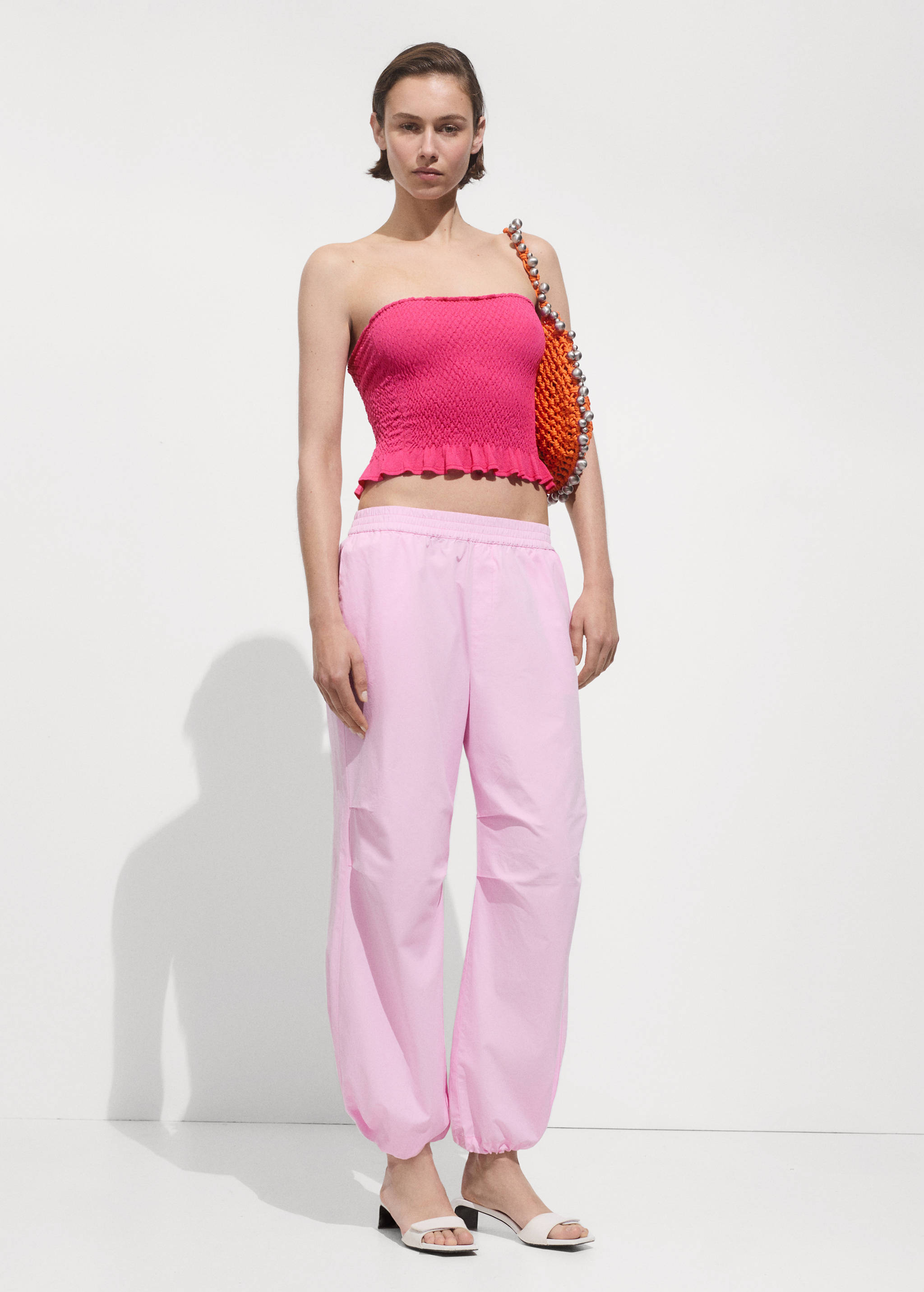 Ruffled top - General plane