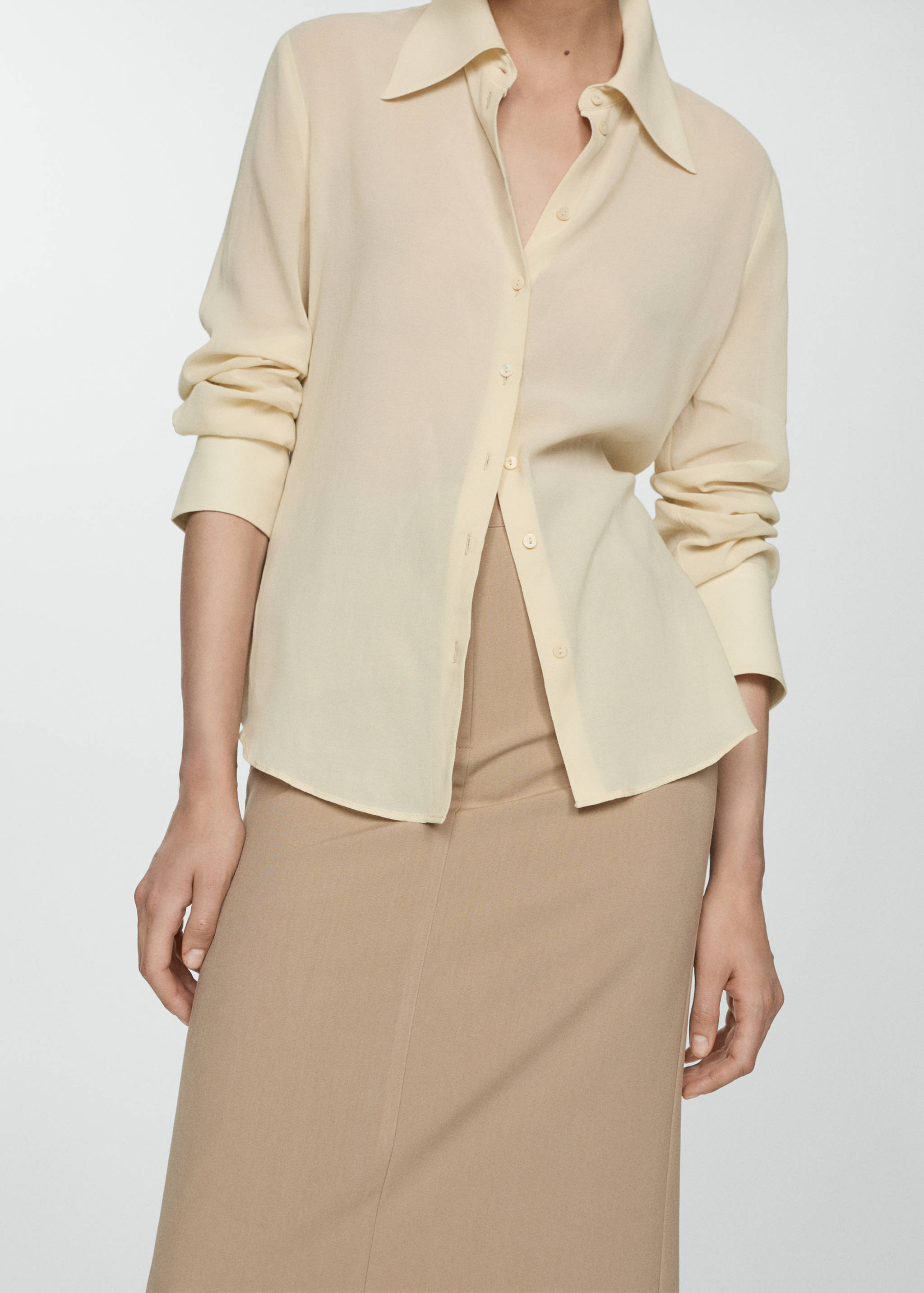 Long pencil skirt - Details of the article 6