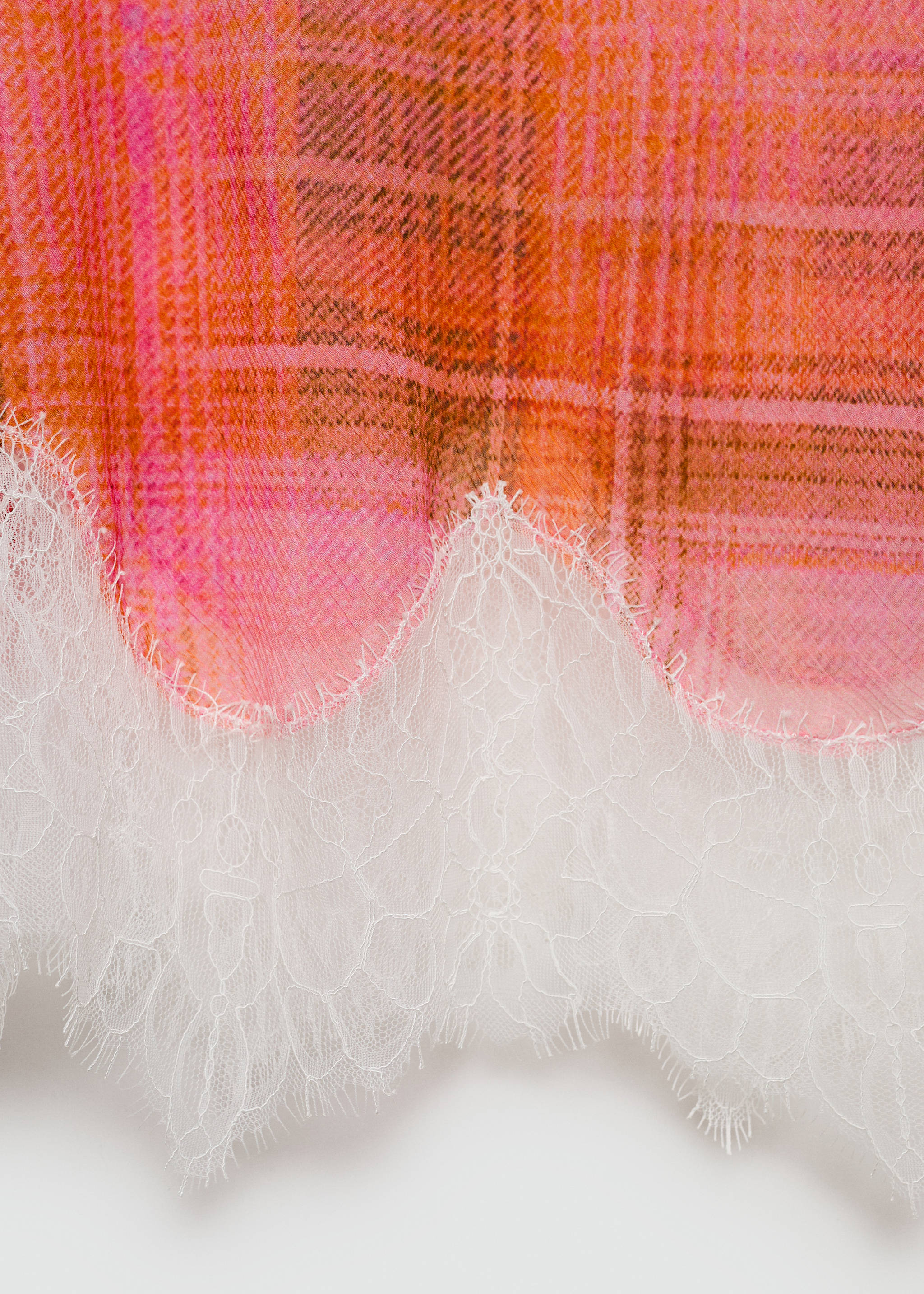 Top imprimé dentelle - Détail de l'article 0