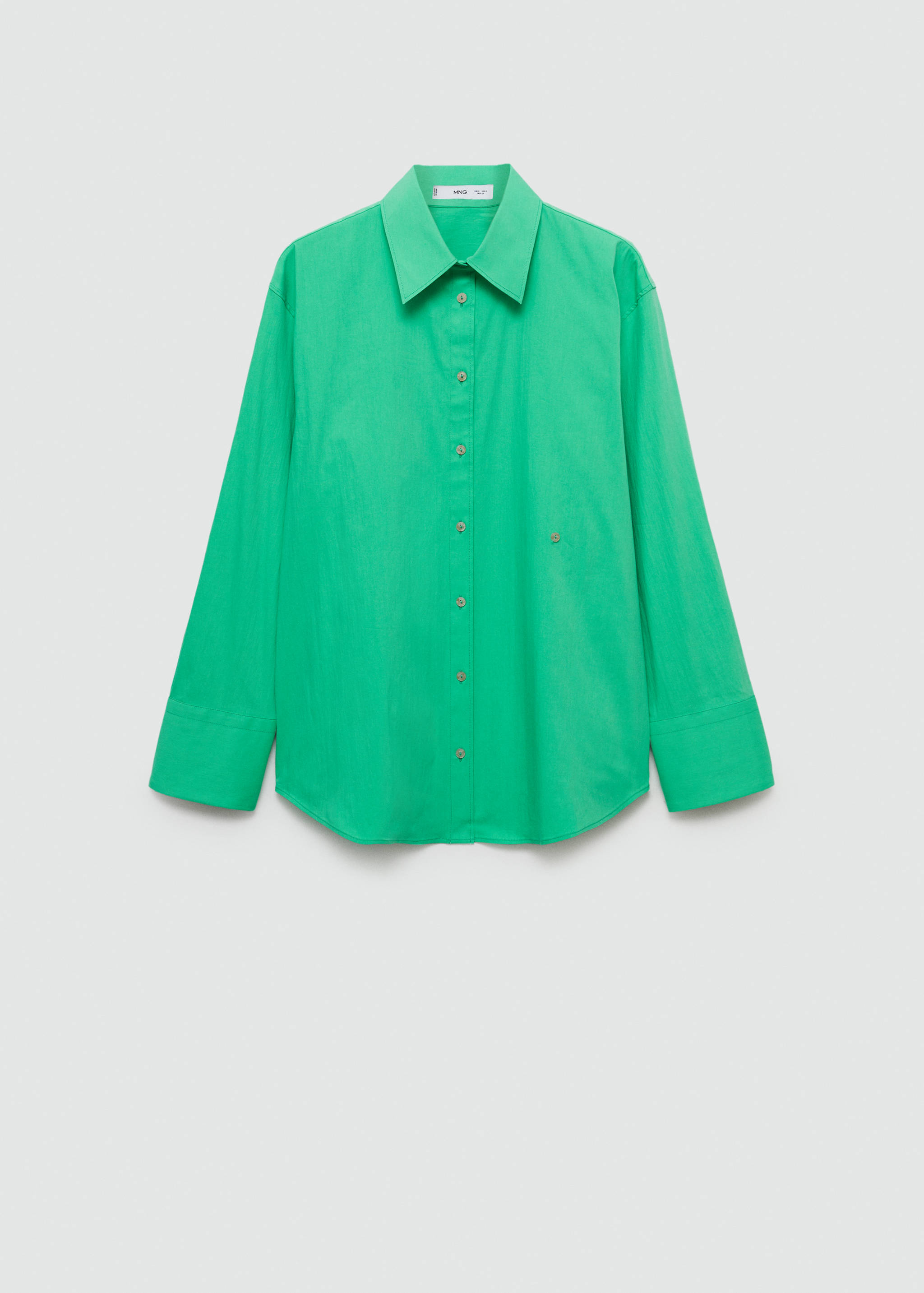 Buttoned cotton shirt - Article without model