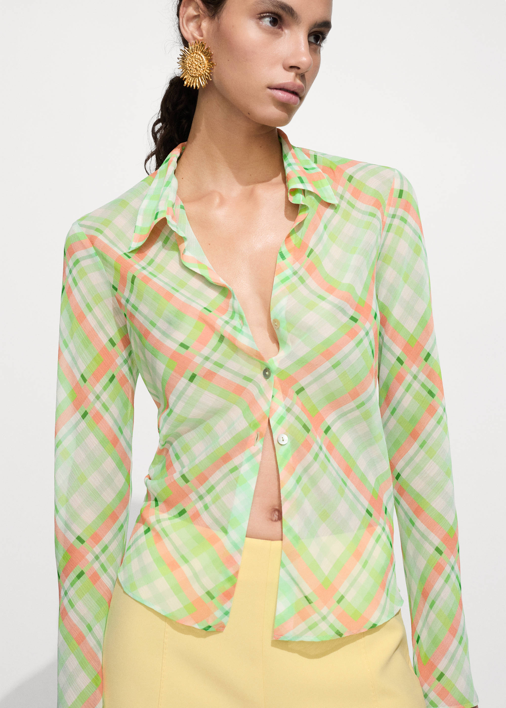 直筒中腰短裤 - null