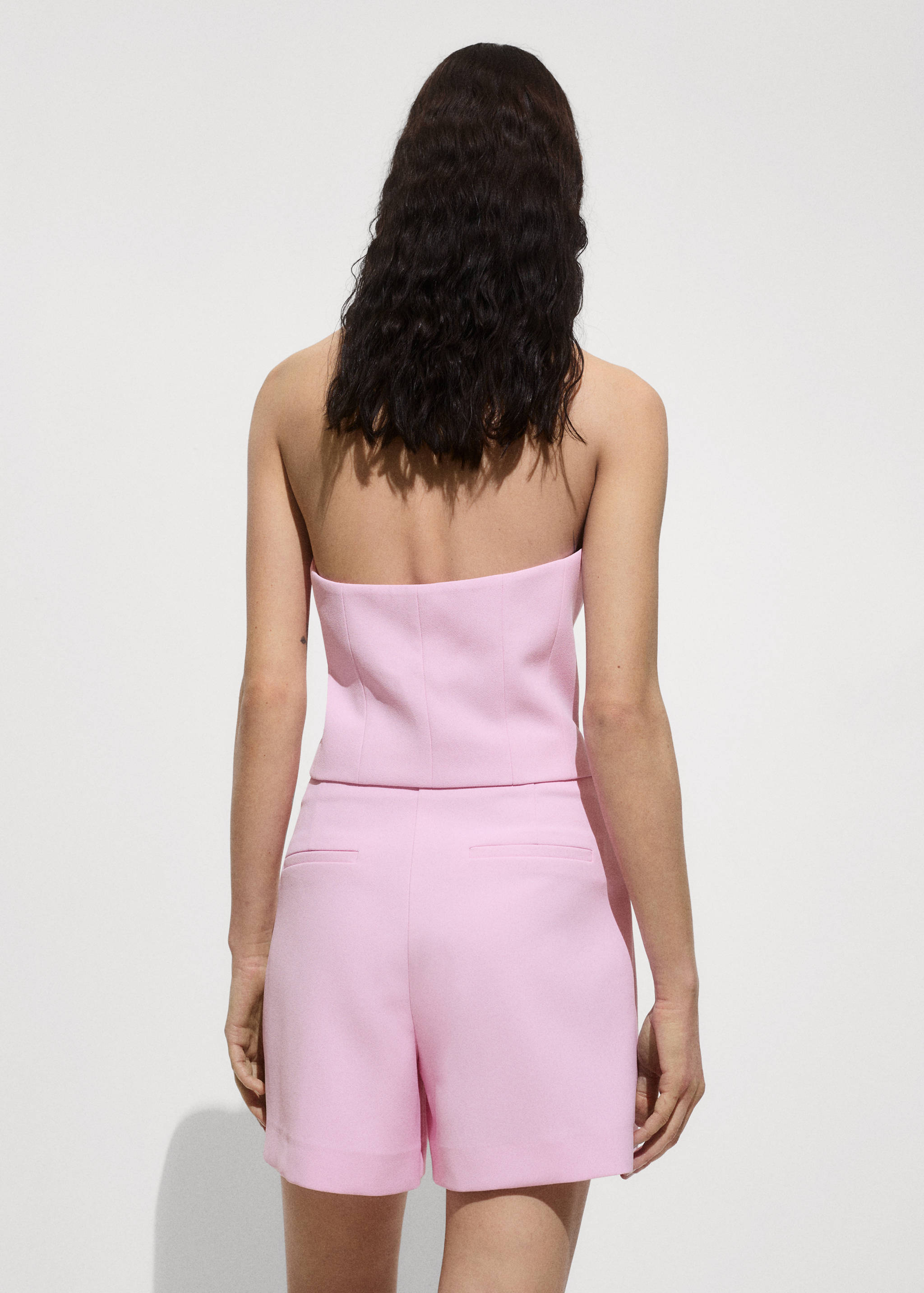 直筒中腰短裤 - null