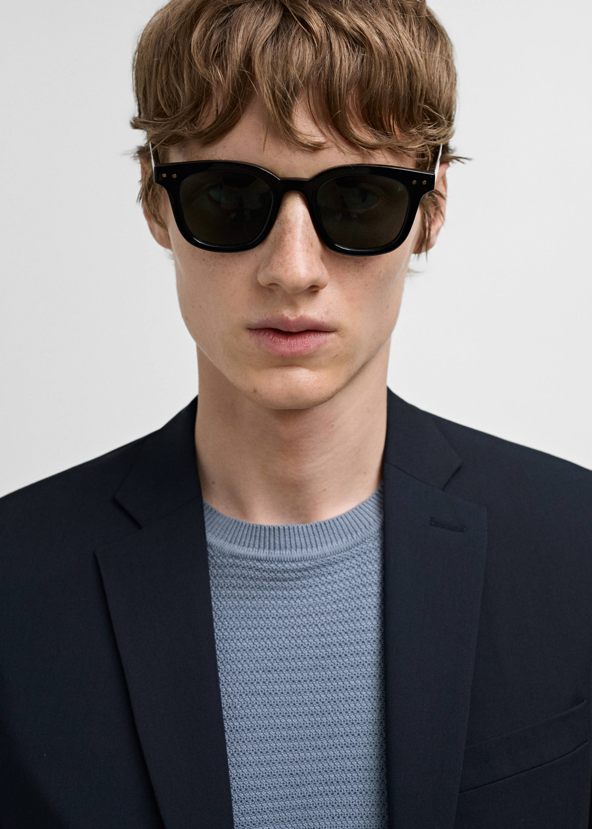 Super slim-fit suit jacket in stretch fabric - Details of the article 3