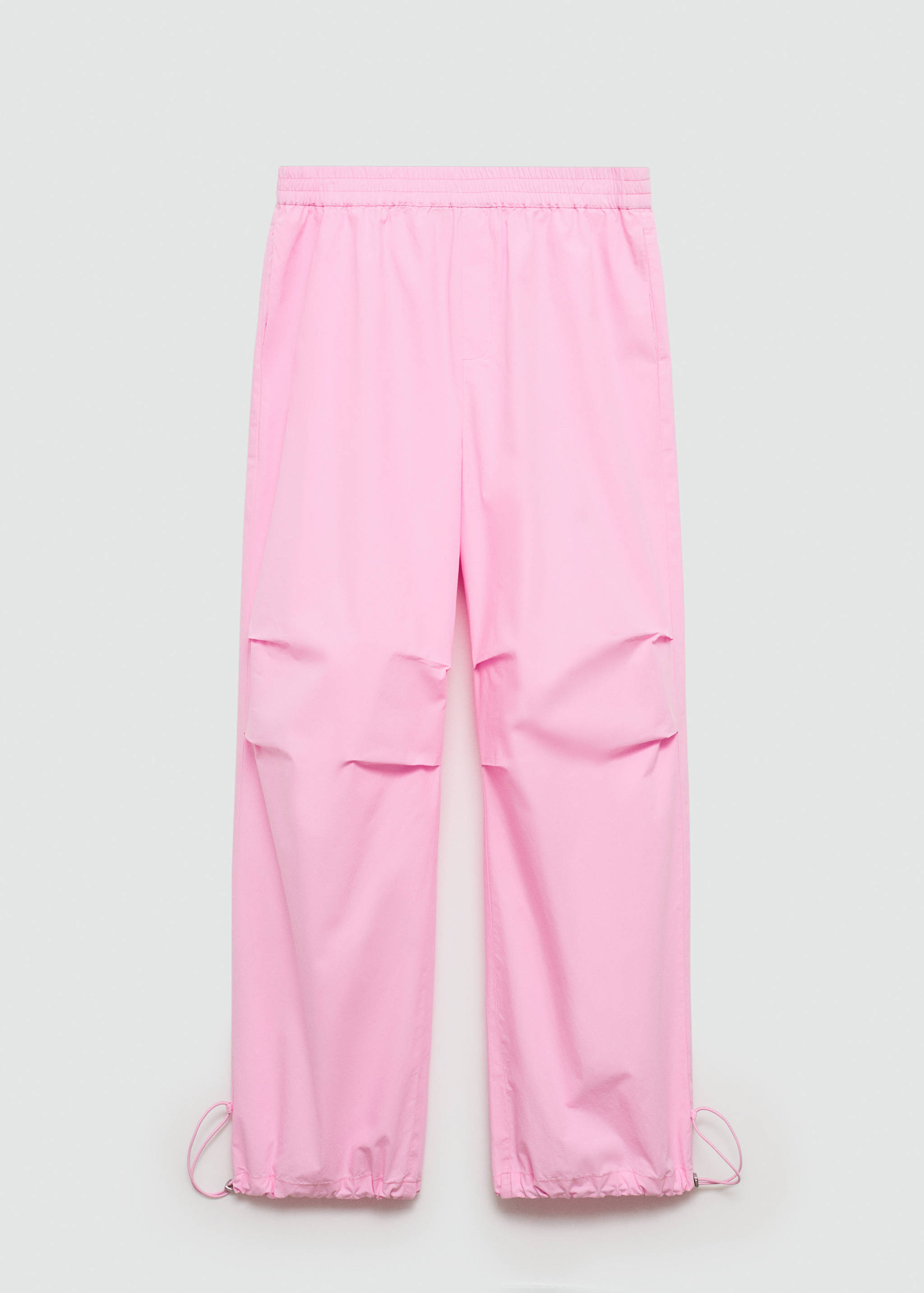 Cotton parachute trousers - Article without model