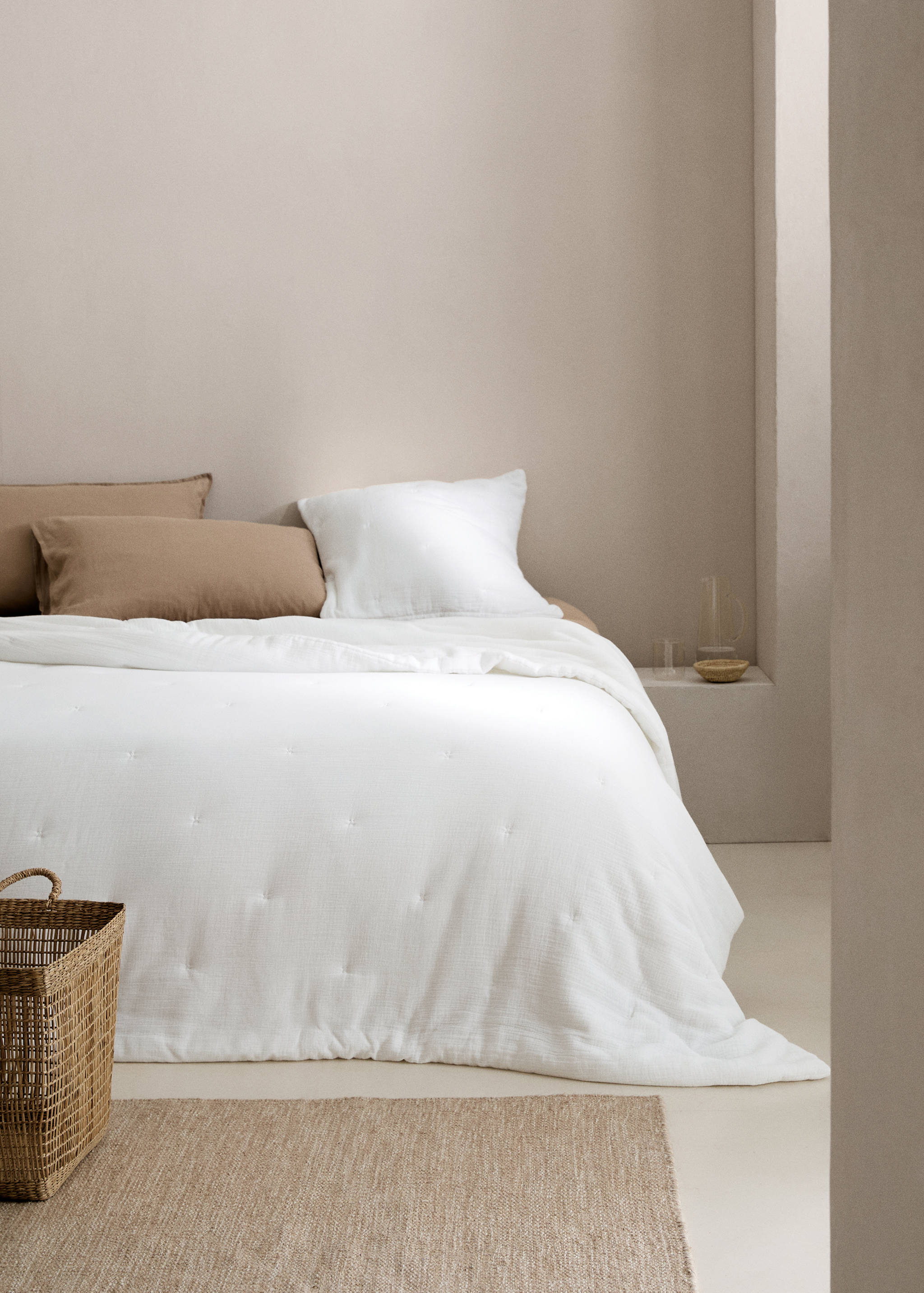 100% cotton textured quilt - General plane