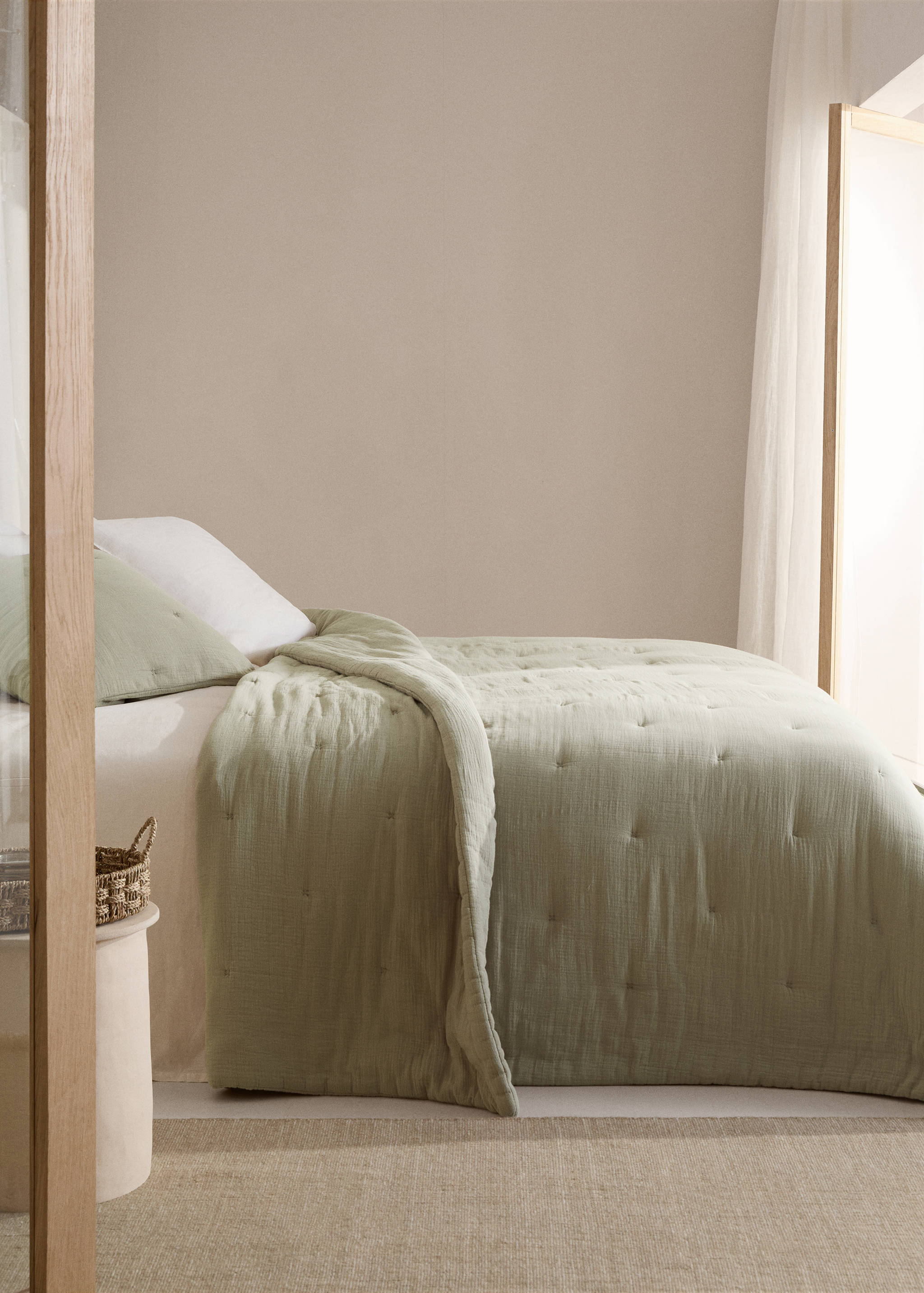 100% cotton textured quilt - General plane