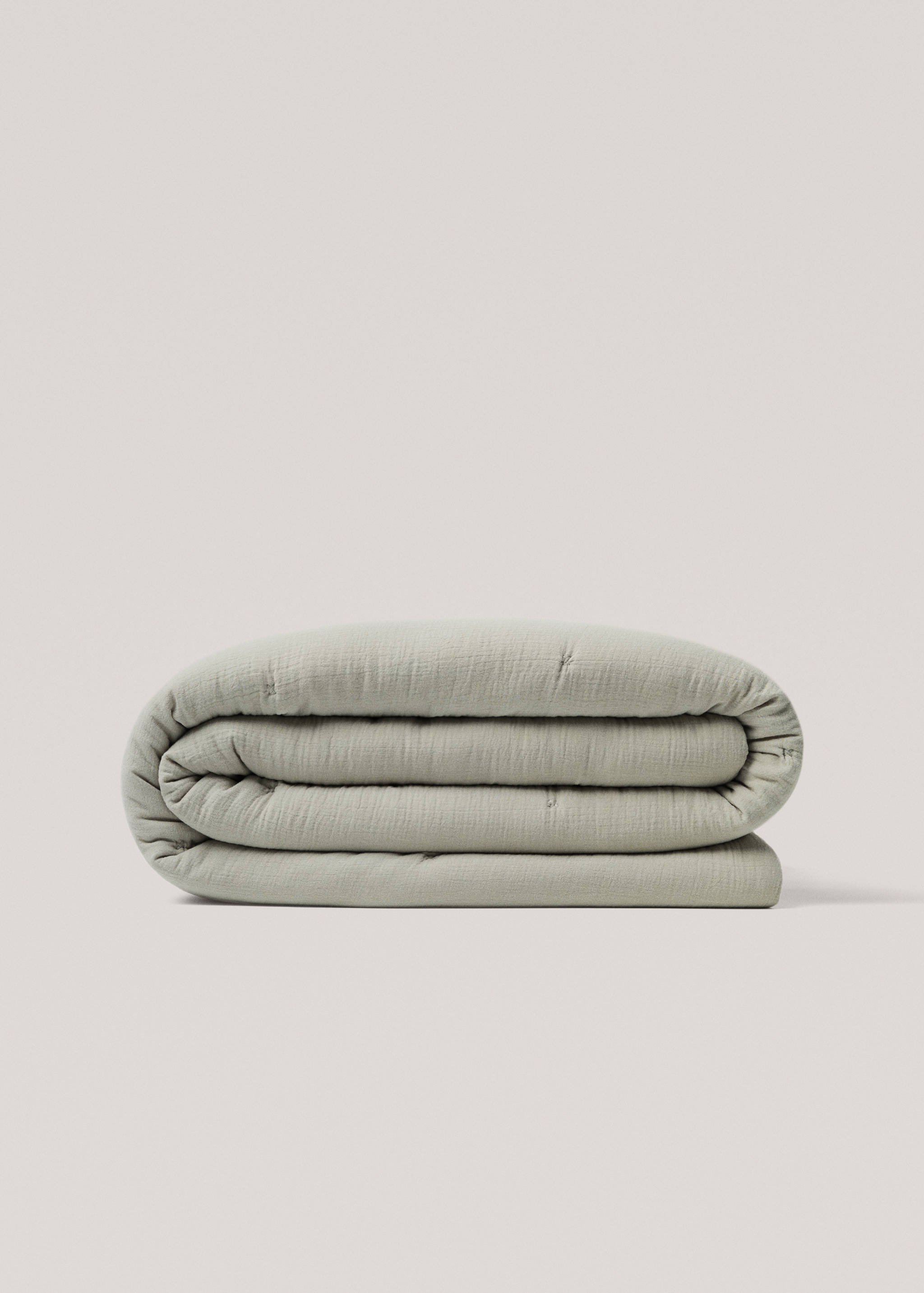 100% cotton textured quilt - Article without model
