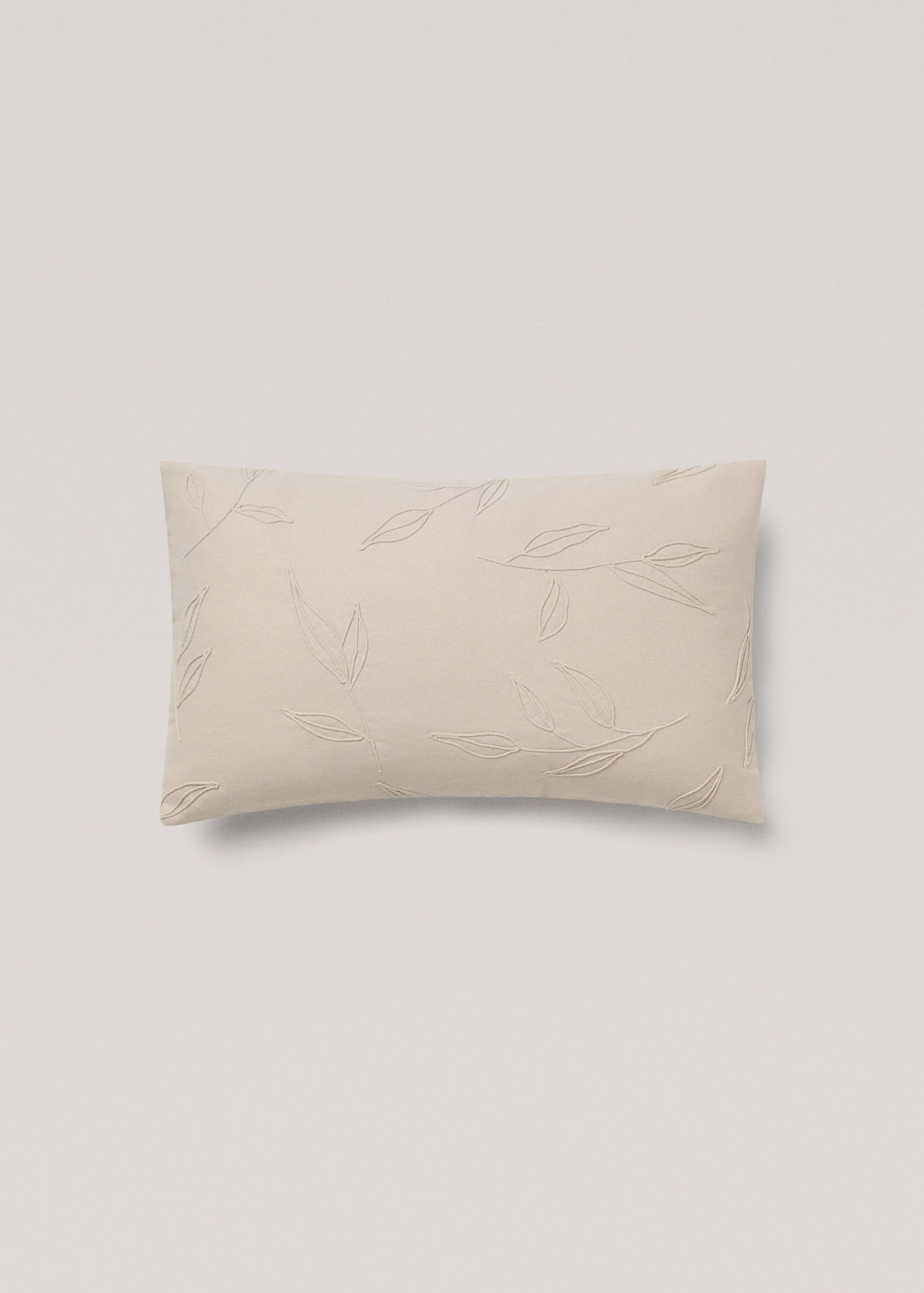 Çiçek desenli yastık kılıfı 30x50cm - Modelsiz ürün