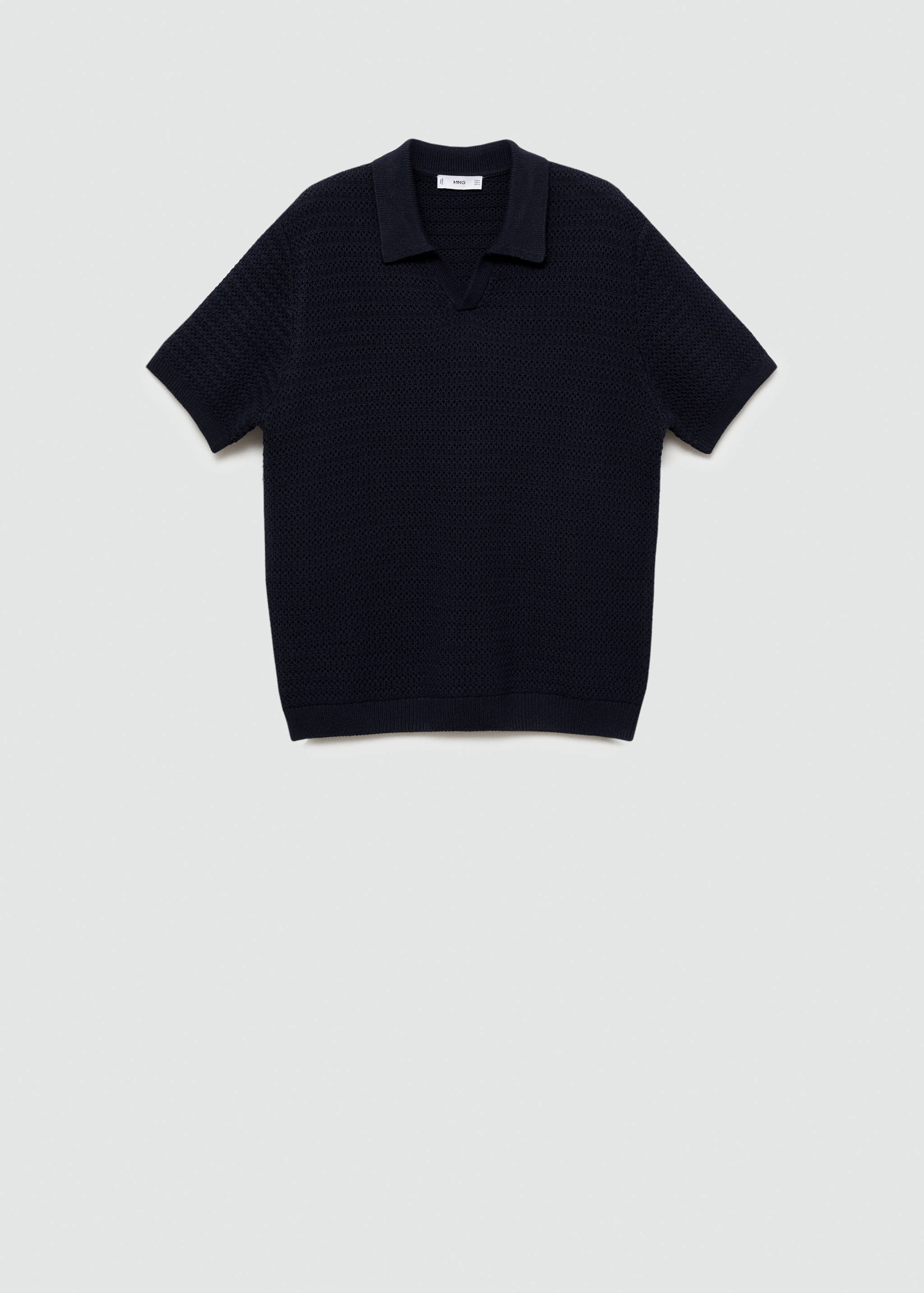 Polo punto trenzado - Artículo sin modelo