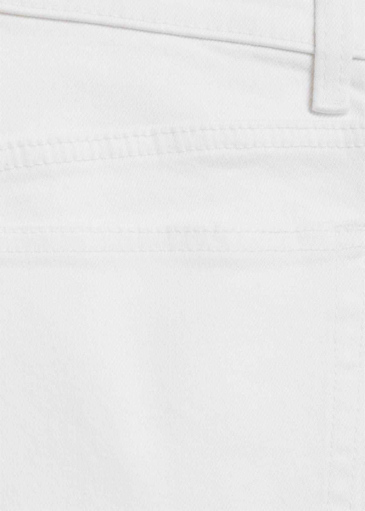 Claudia slim-fit cropped jeans — White