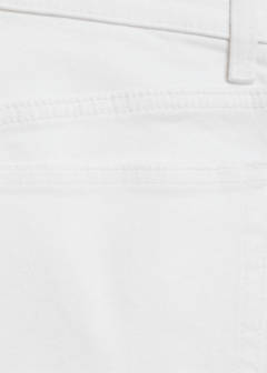 Claudia slim-fit cropped jeans — White 9