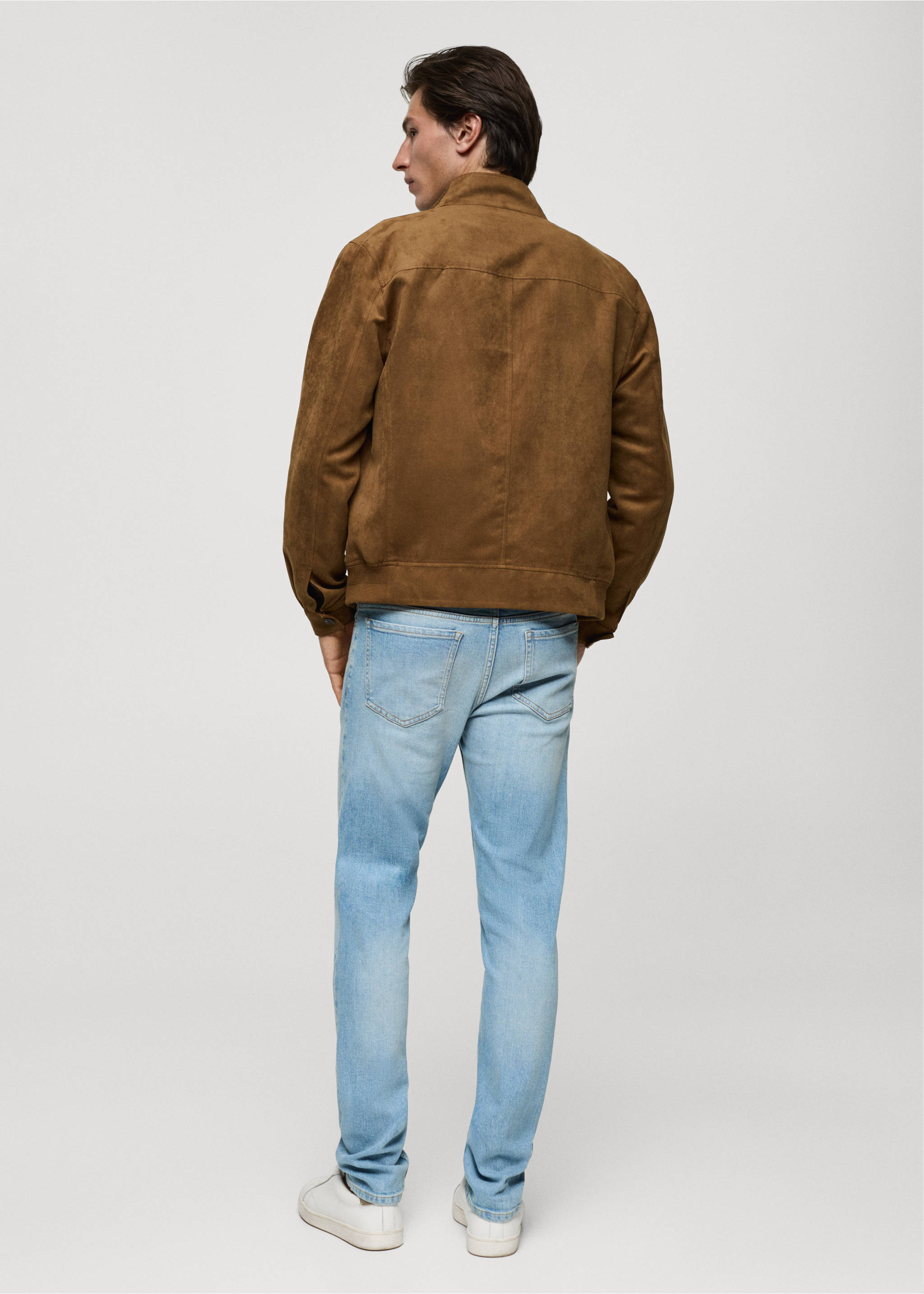 Jeans Jan slim fit - Reverso del artículo, Azul claro. Ref: 77040595-00.