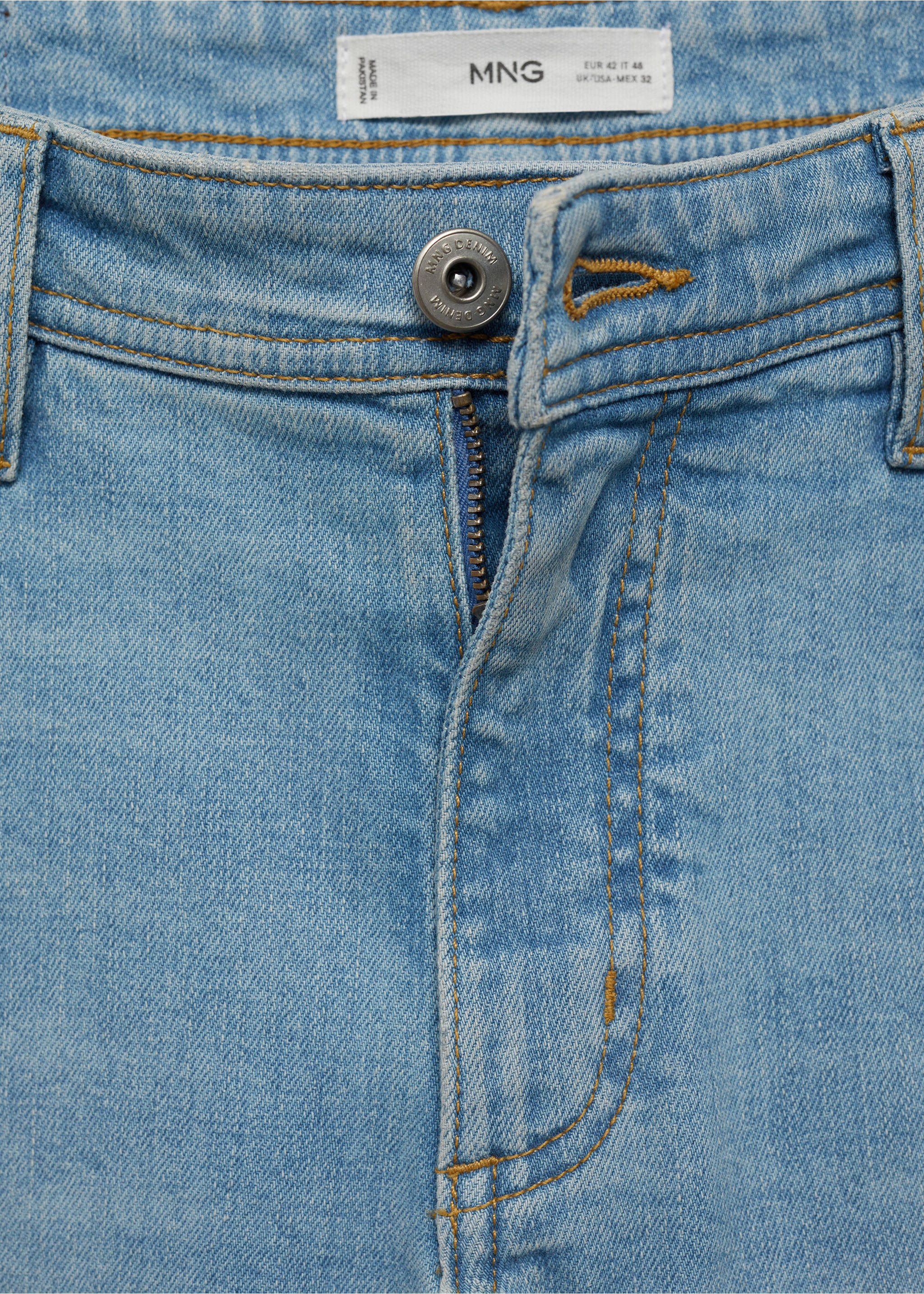 Jeans Jan slim fit - Detalle del artículo 8, Azul claro. Ref: 77040595-00.
