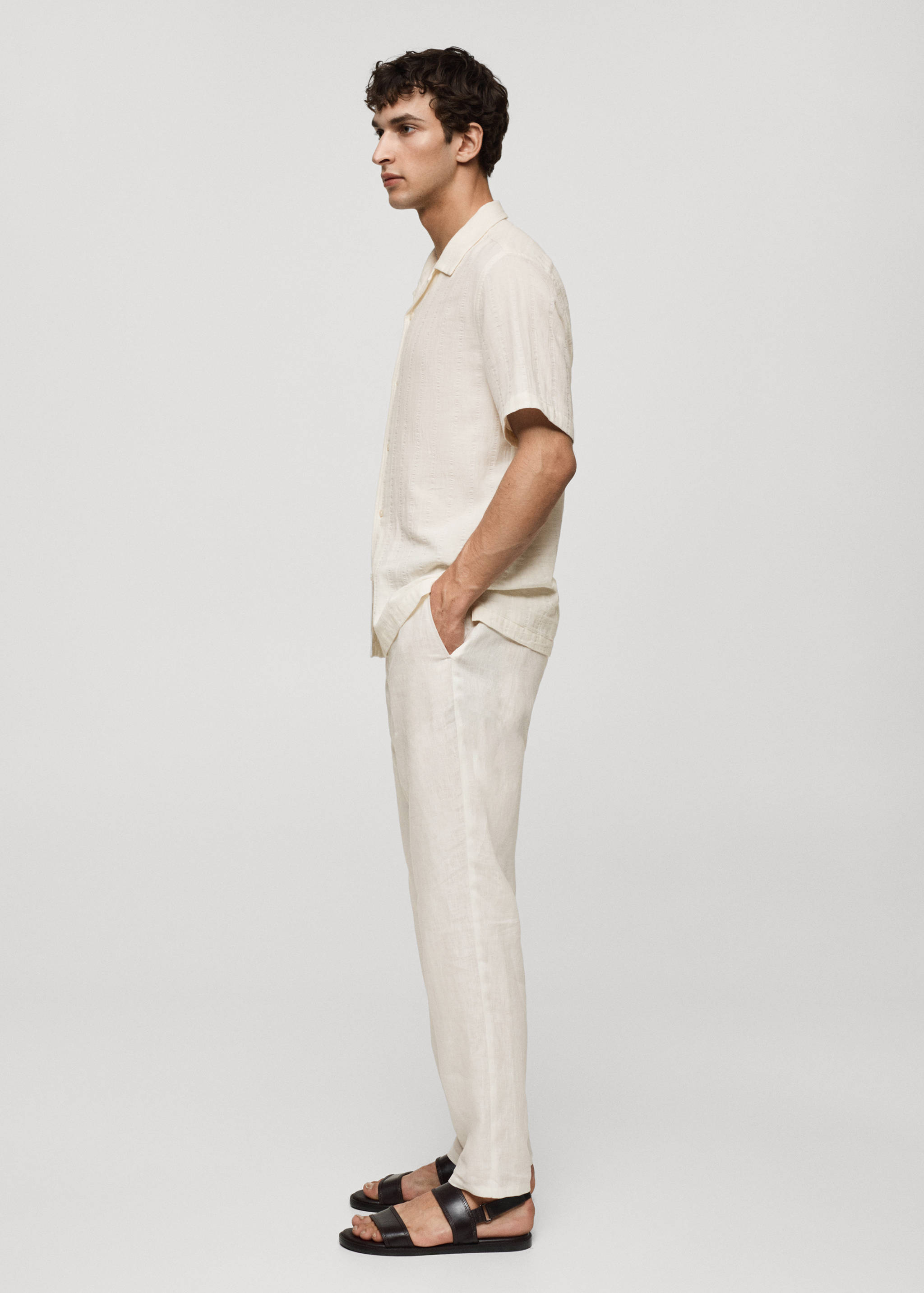 Chemise regular-fit coton seersucker - Détail de l'article 2