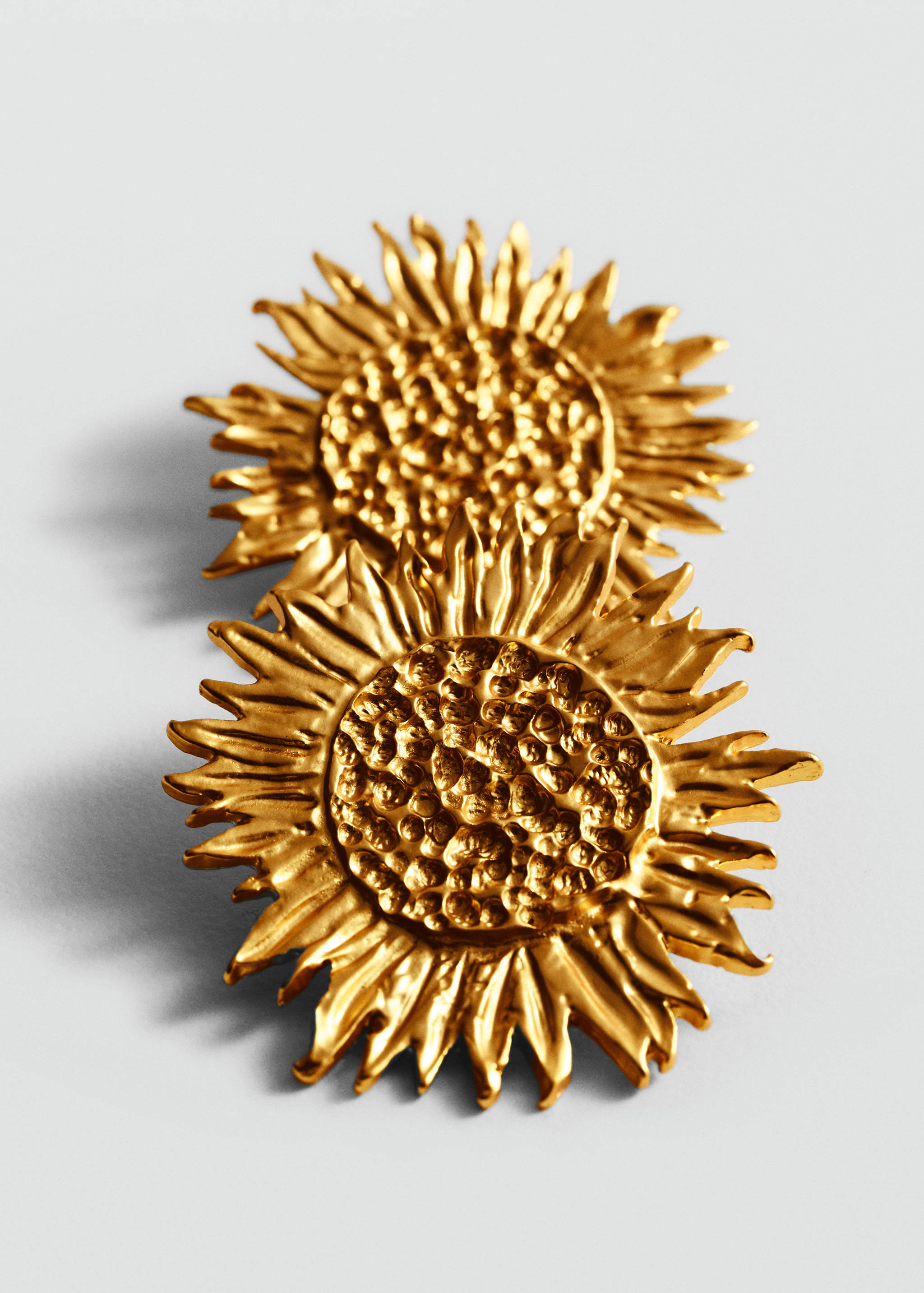 Maxi flower earrings - Medium plane