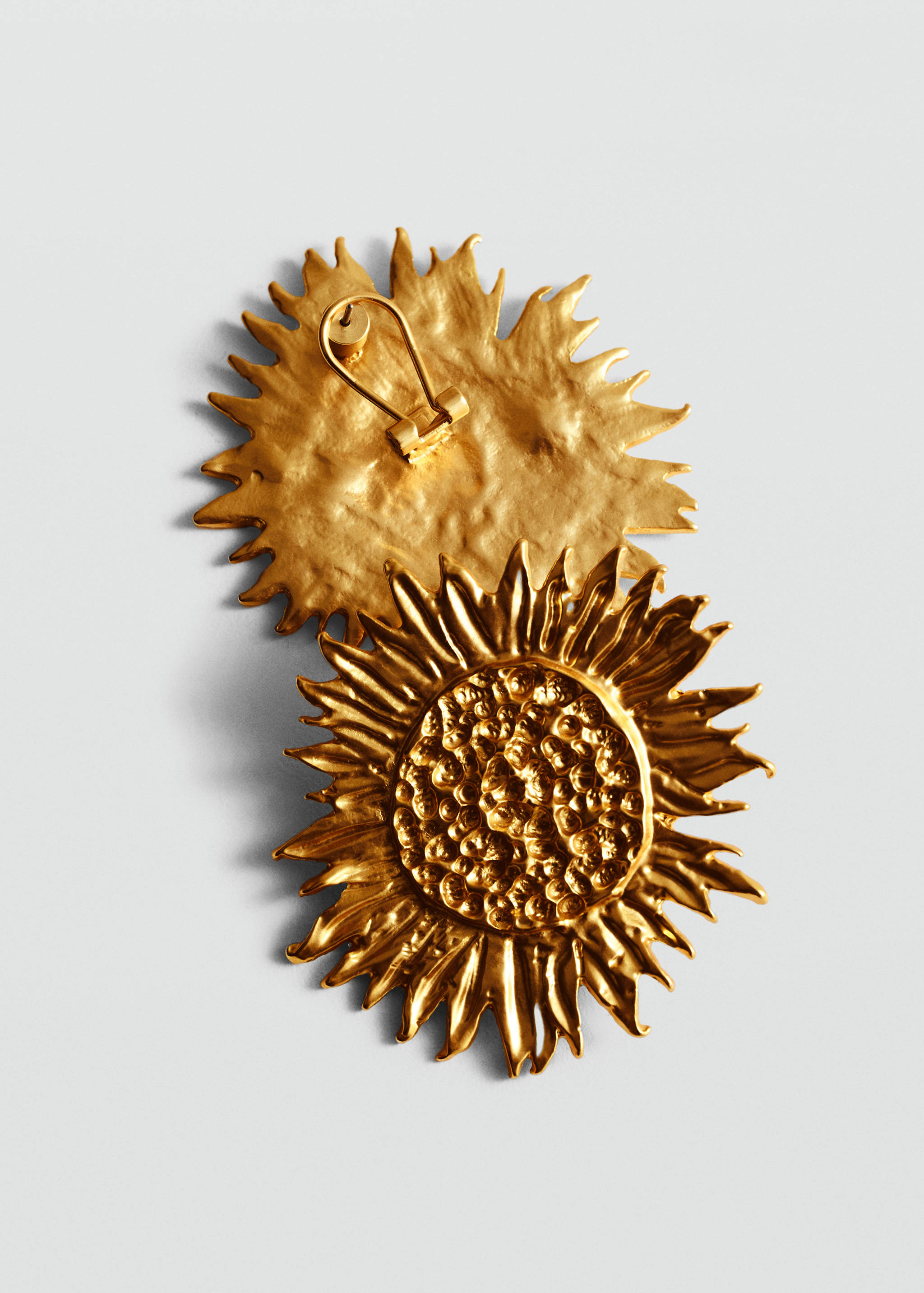 Maxi flower earrings - Details of the article 1