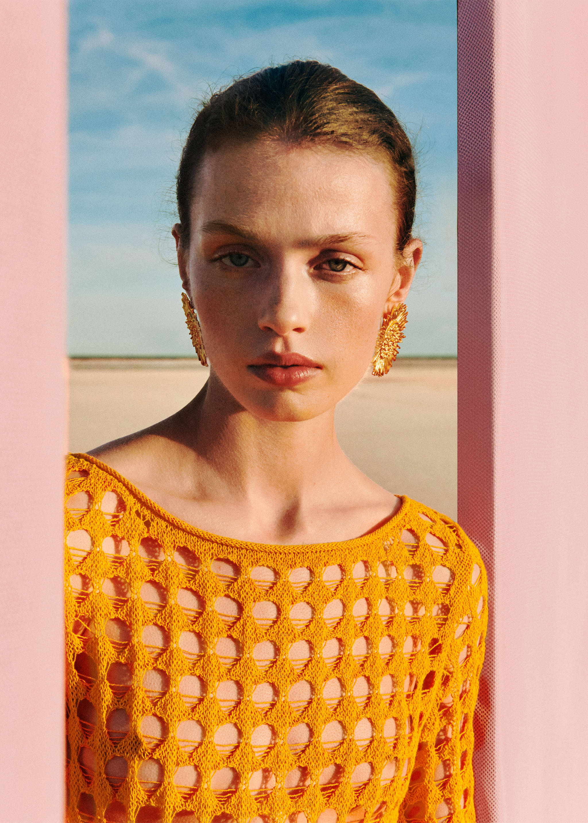 Maxi flower earrings - Details of the article 9