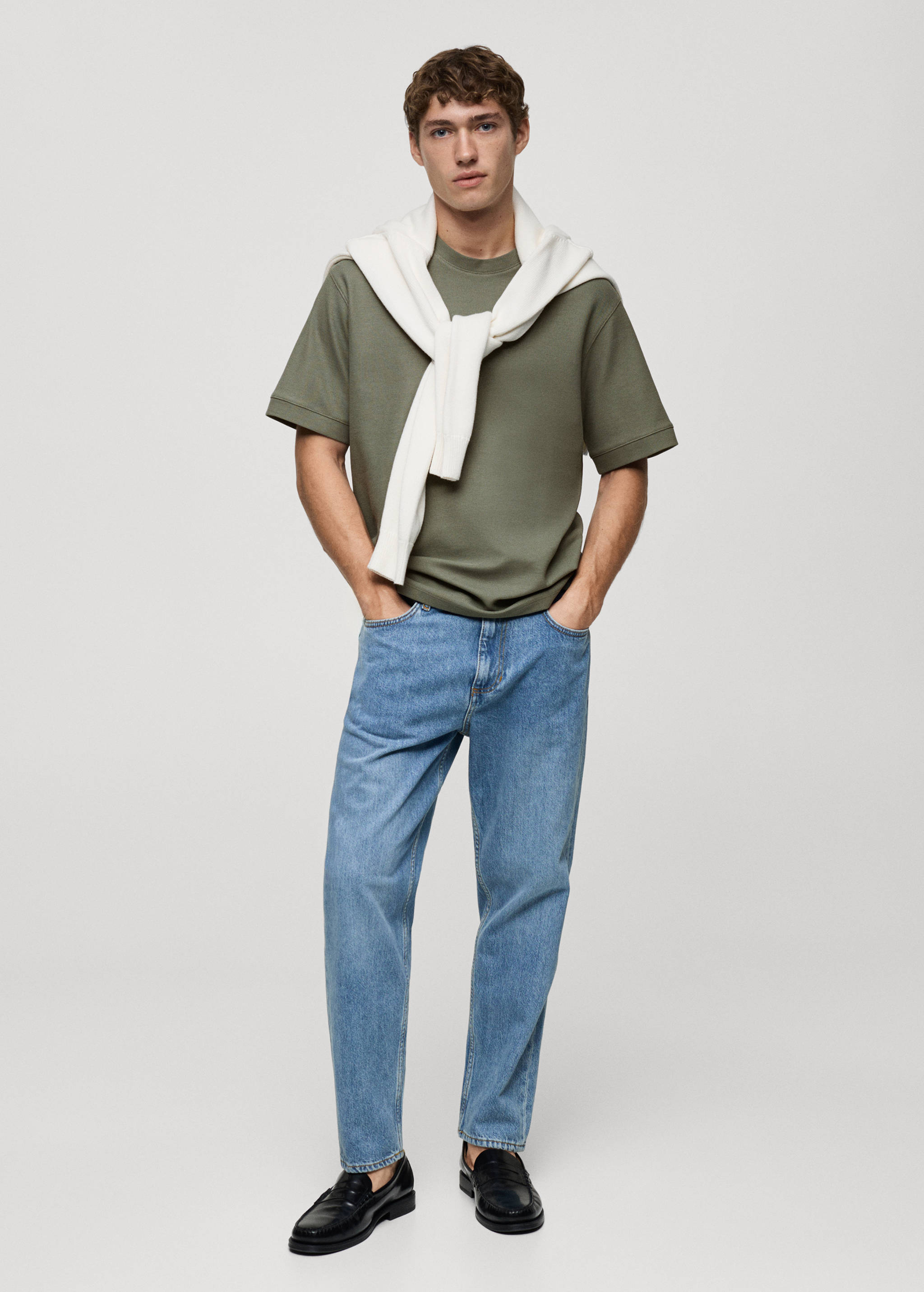 T-shirt with regular-fit structure - General plane