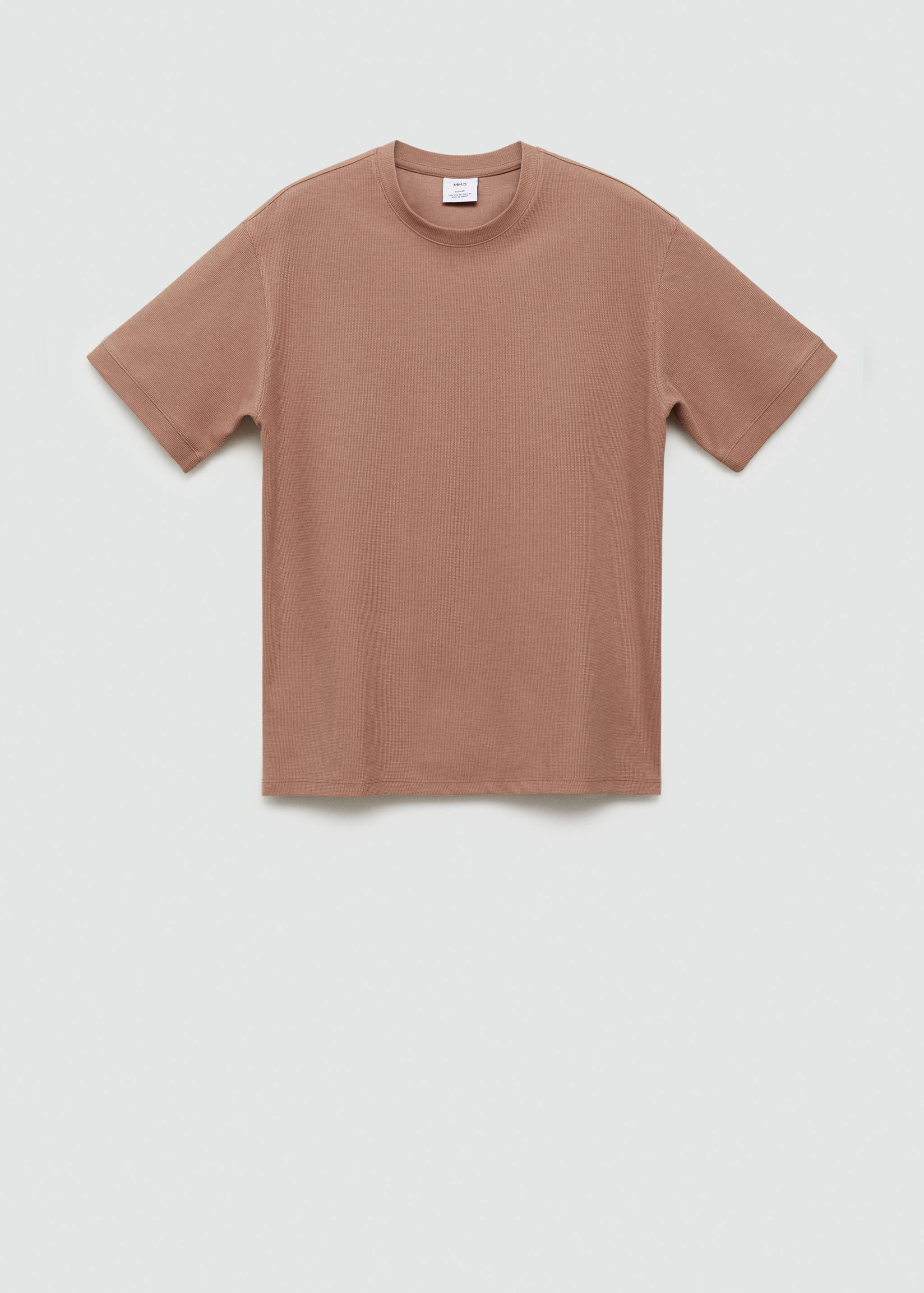 T-shirt with regular-fit structure - Article without model