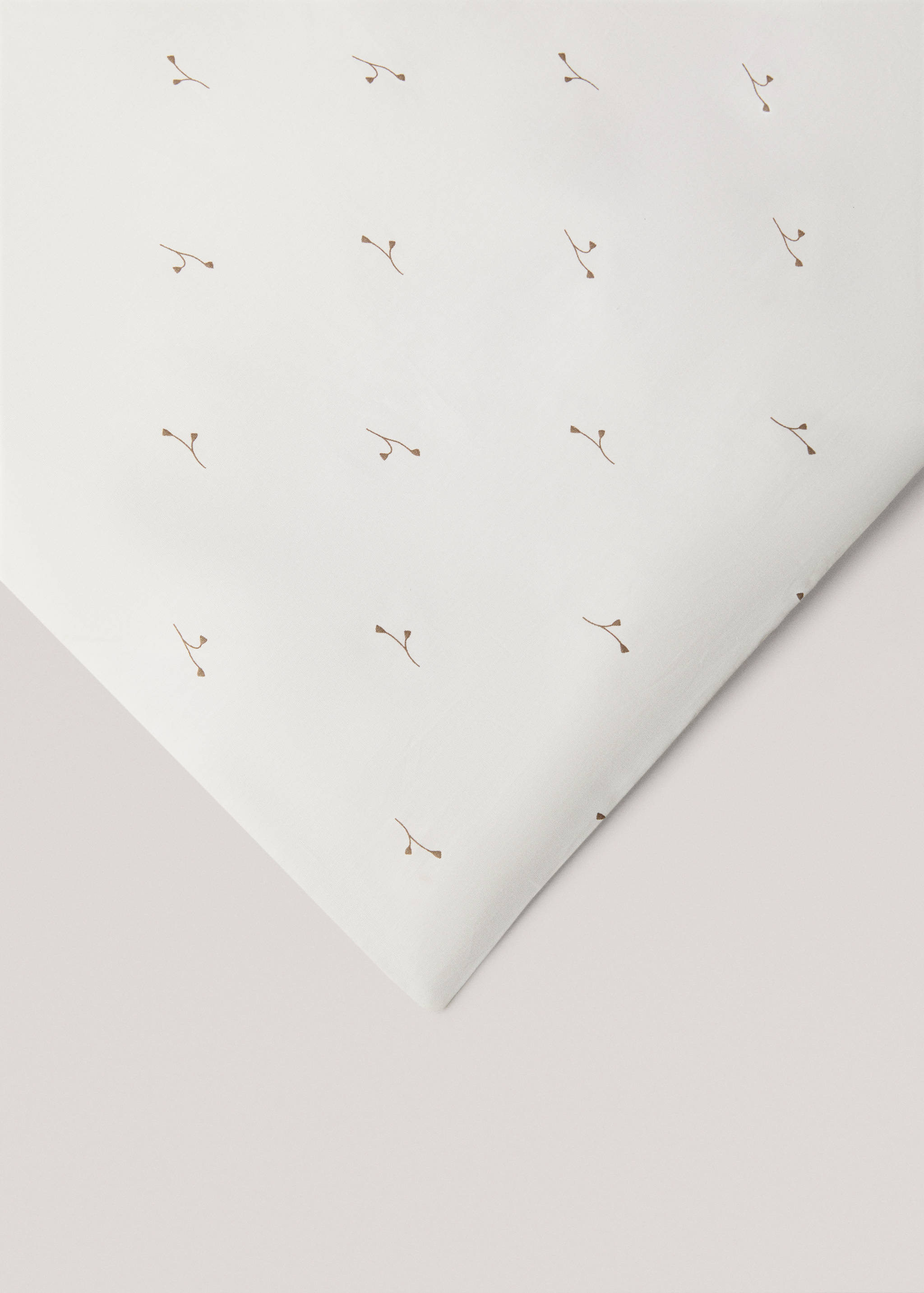 Floral-print duvet cover for queen bed - Details of the article 3