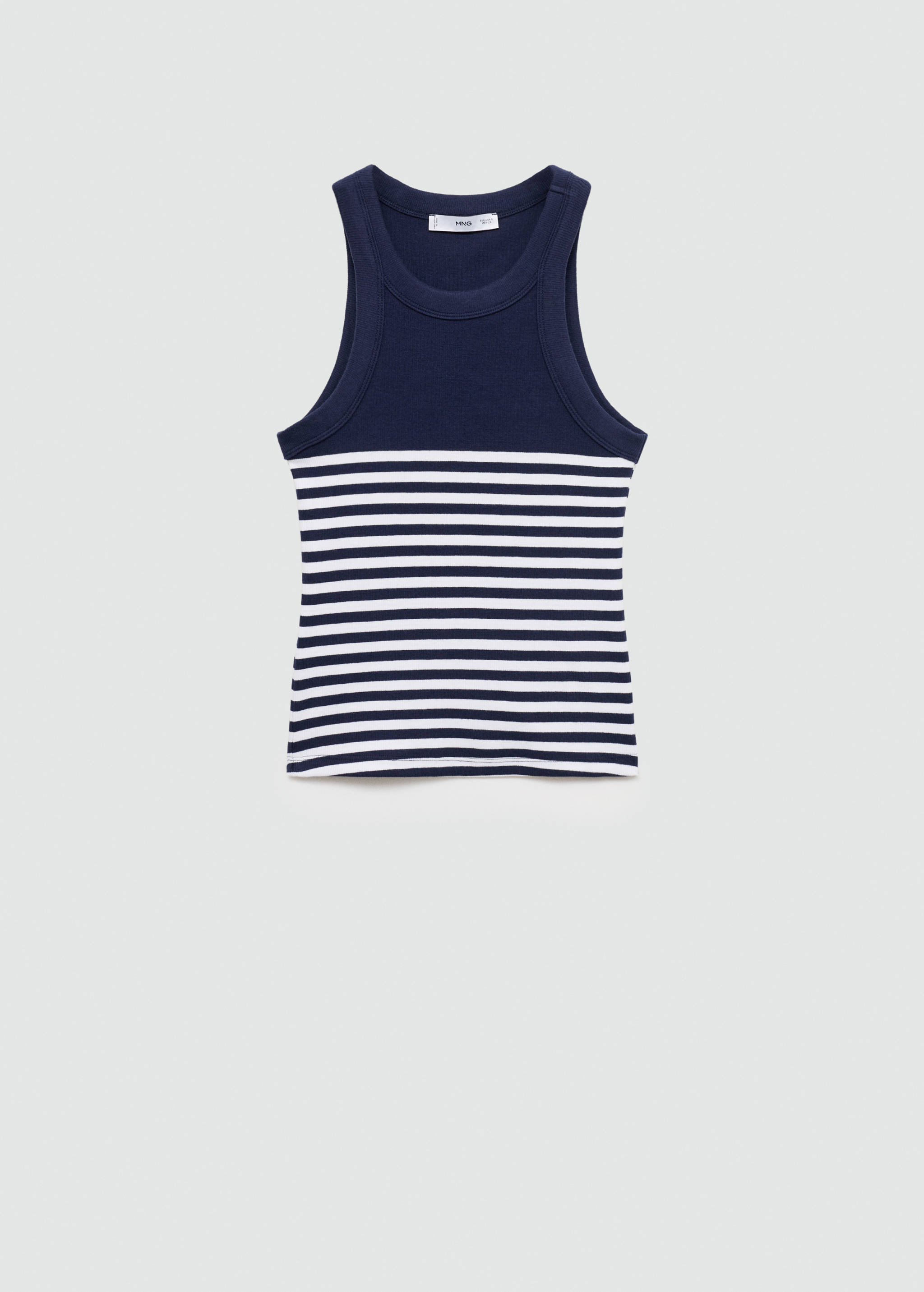 Top estampado rayas - Artículo sin modelo