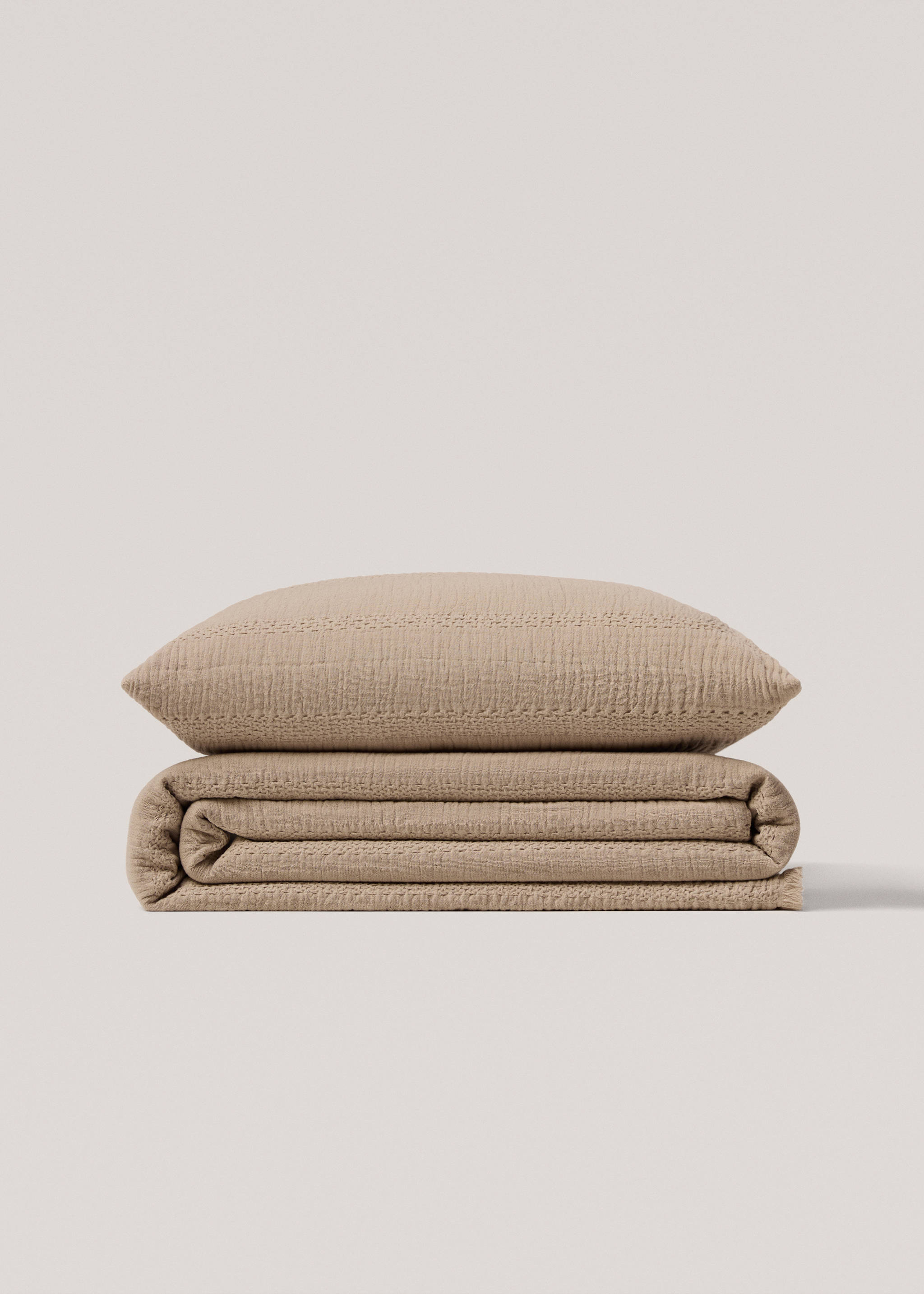 Textured cotton bedspread - Details of the article 3