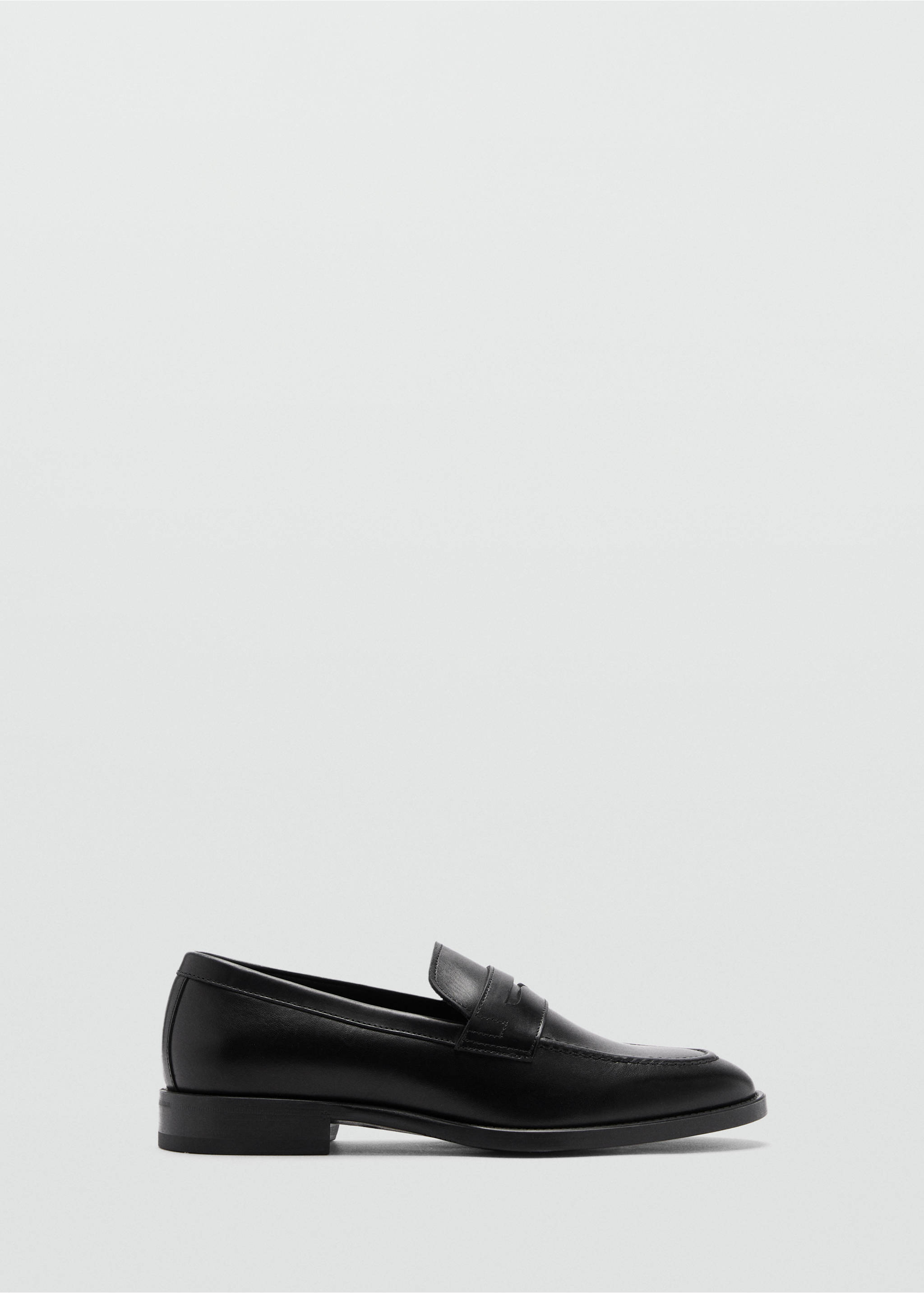Mocasín antifaz piel antic - Artículo sin modelo, Negro. Ref: 77040635-00.