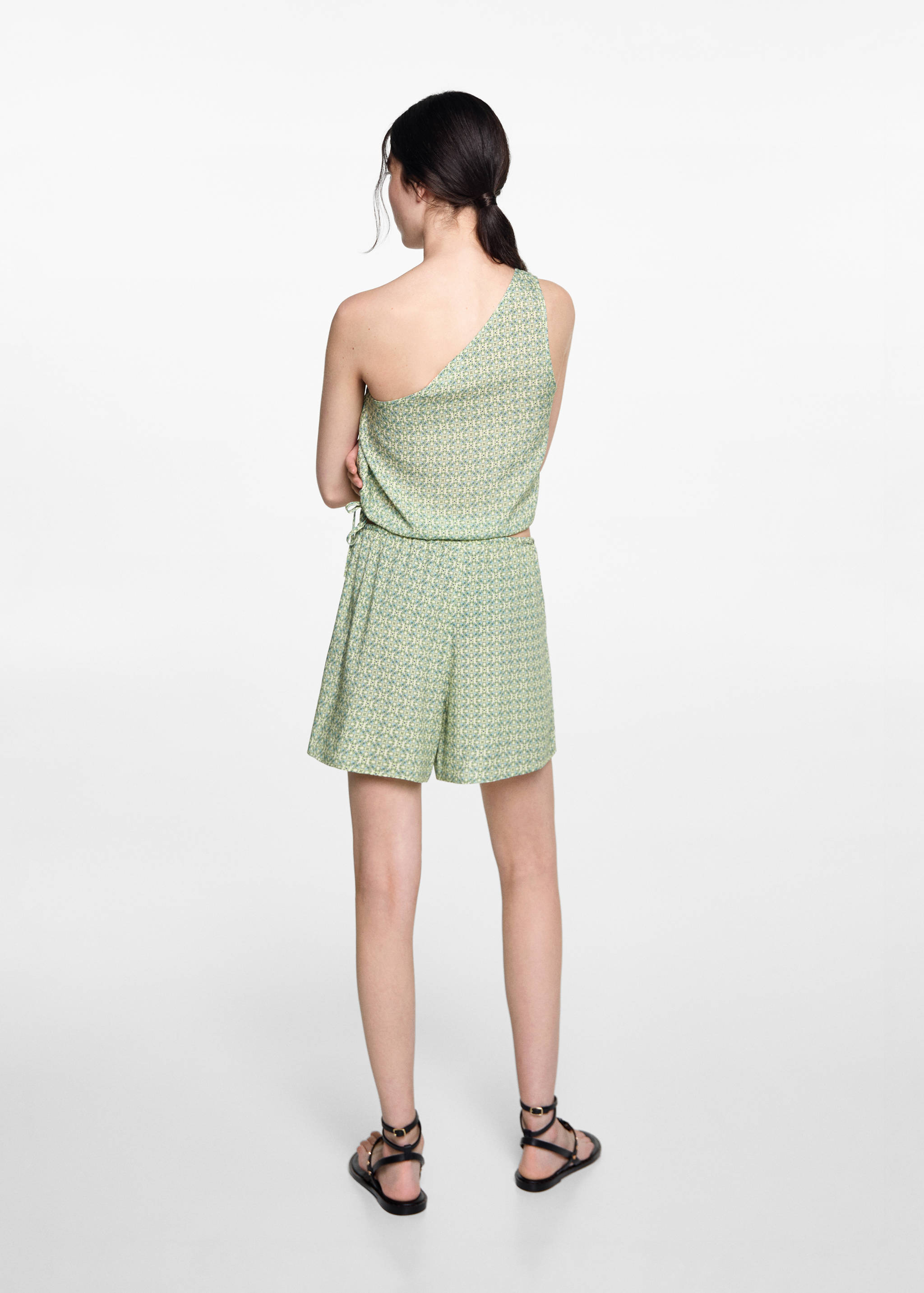 Geometric-print shorts - Reverse of the article