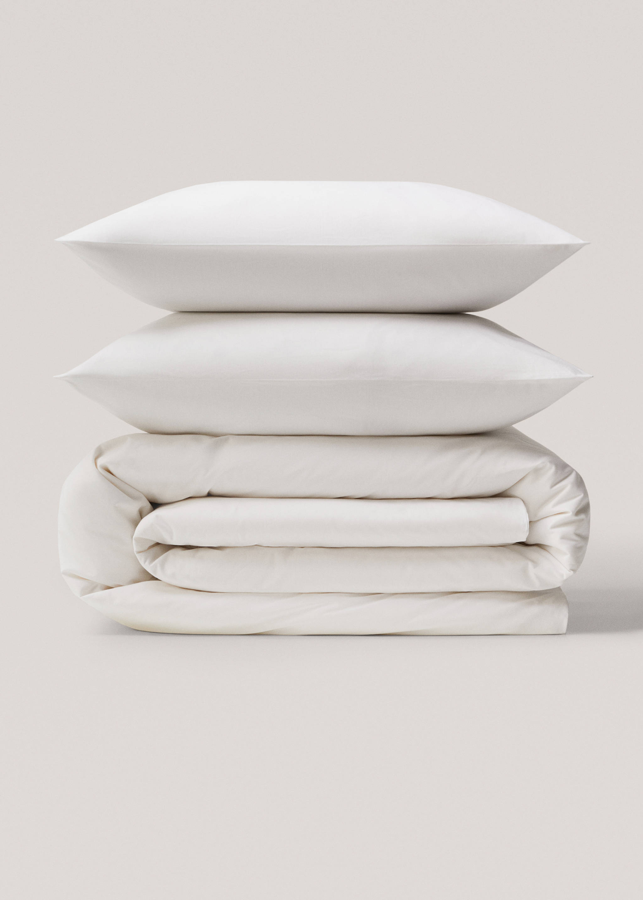 Cotton percale duvet cover for 135cm bed - Article without model