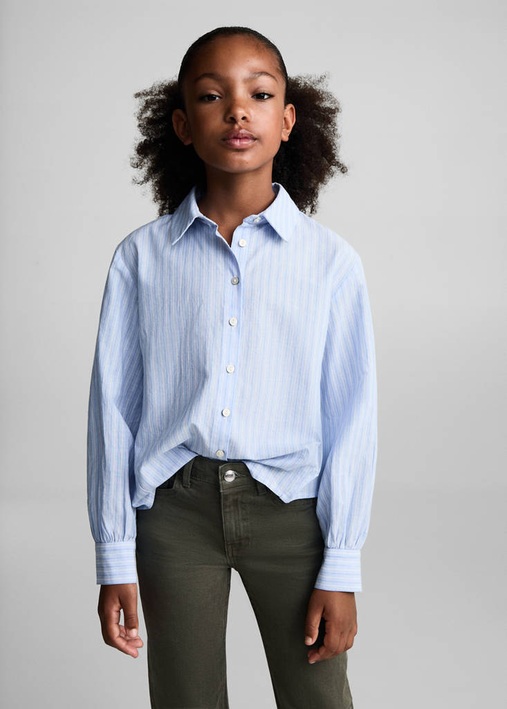 Flared jeans with slits — Forest Green