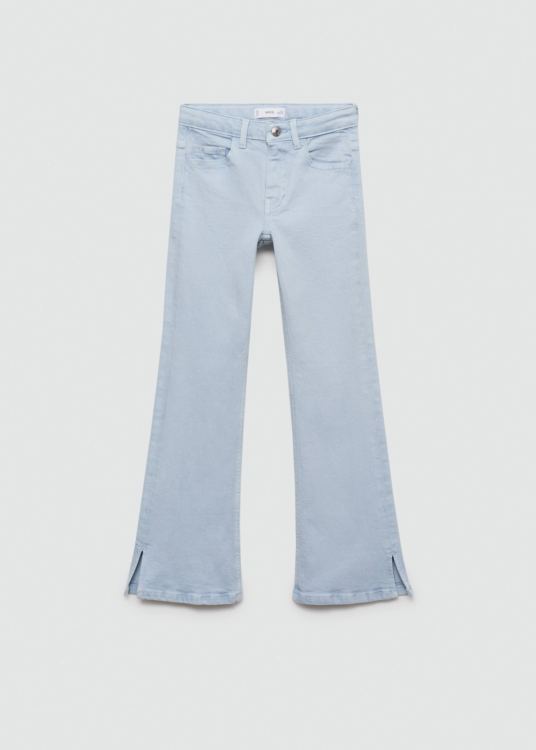 Flared jeans with slits - Article without model