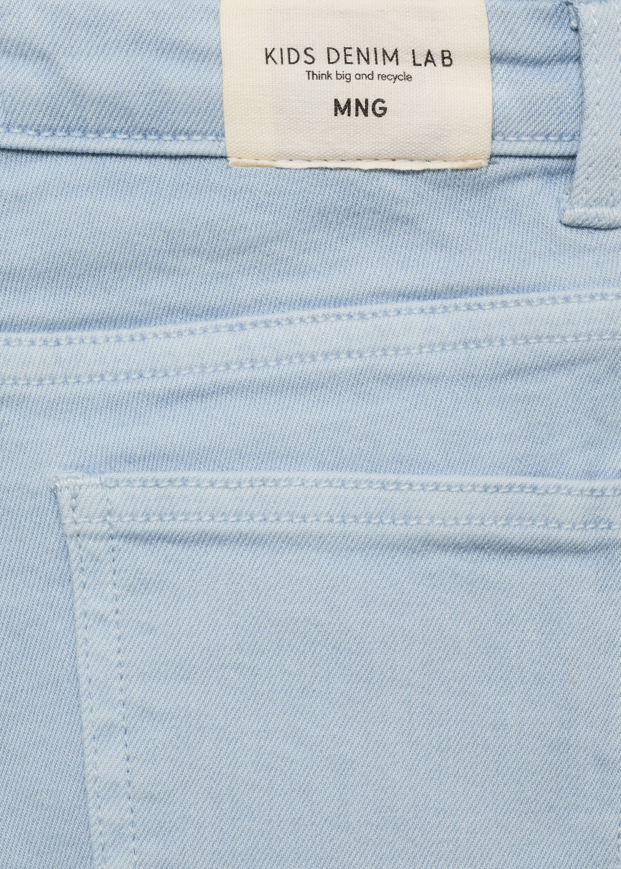 Flared jeans with slits - Details of the article 8