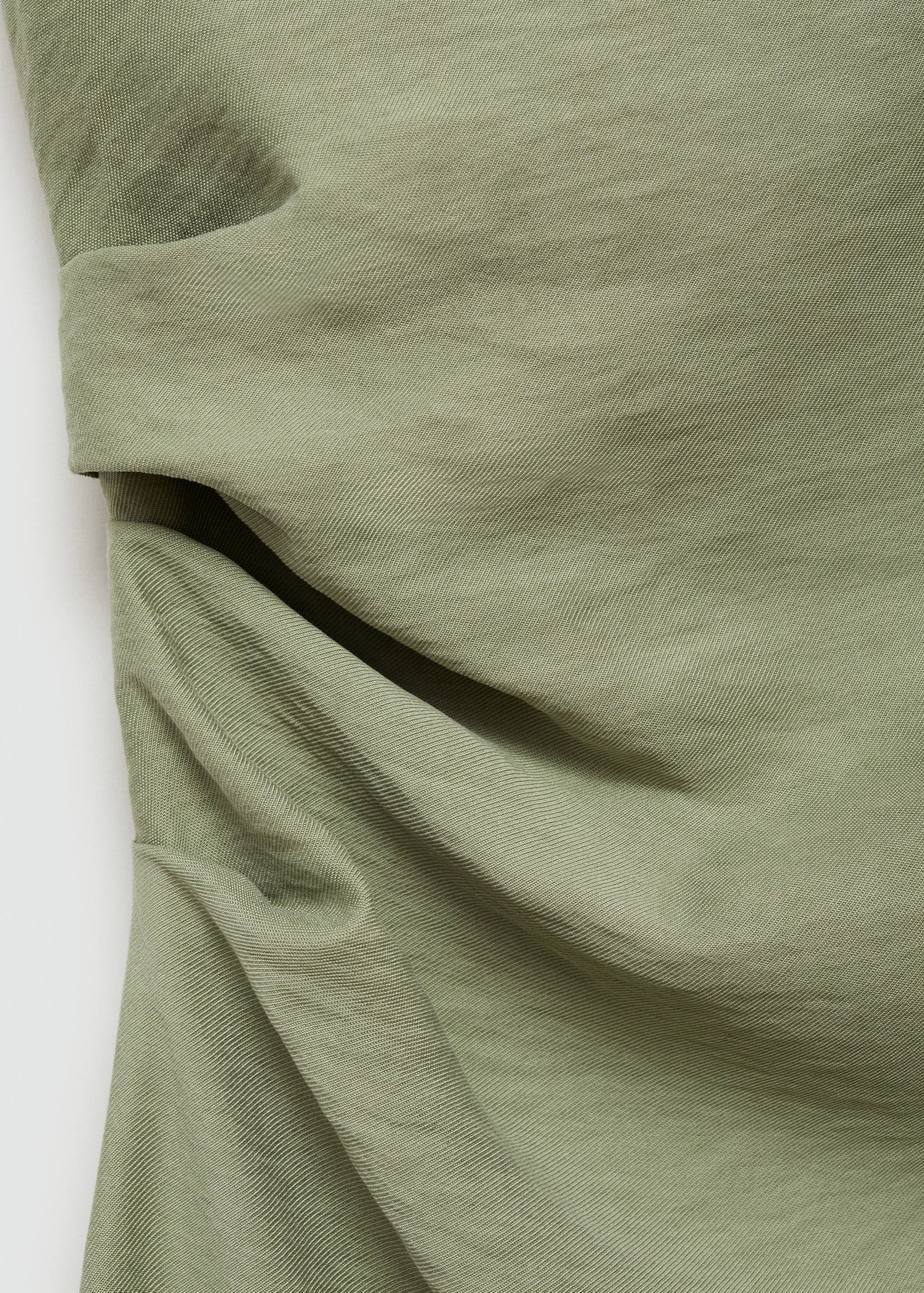 Asymmetrical pleated dress - Details of the article 8